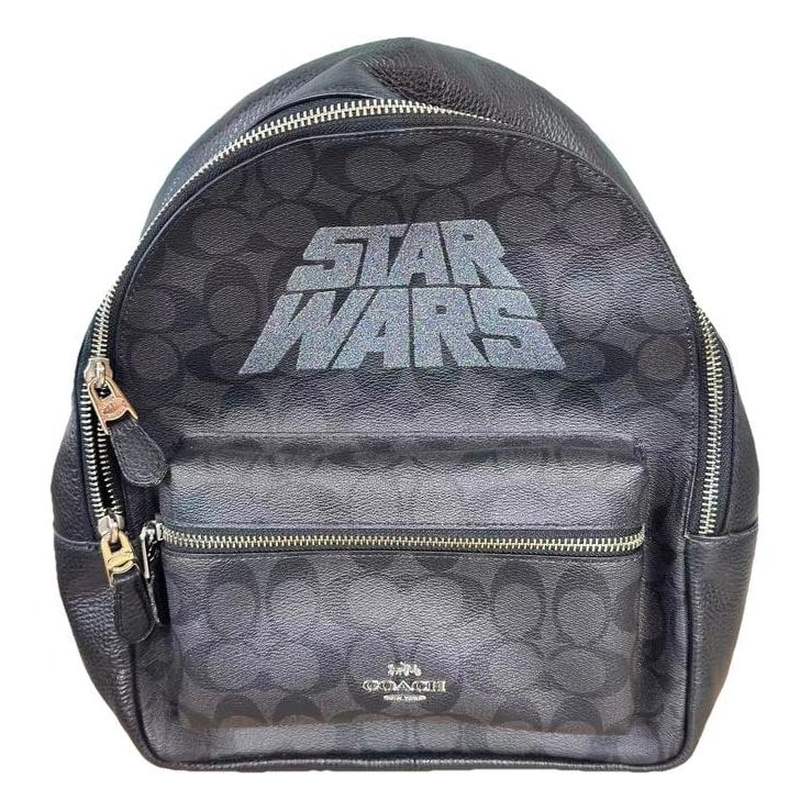Leather backpack