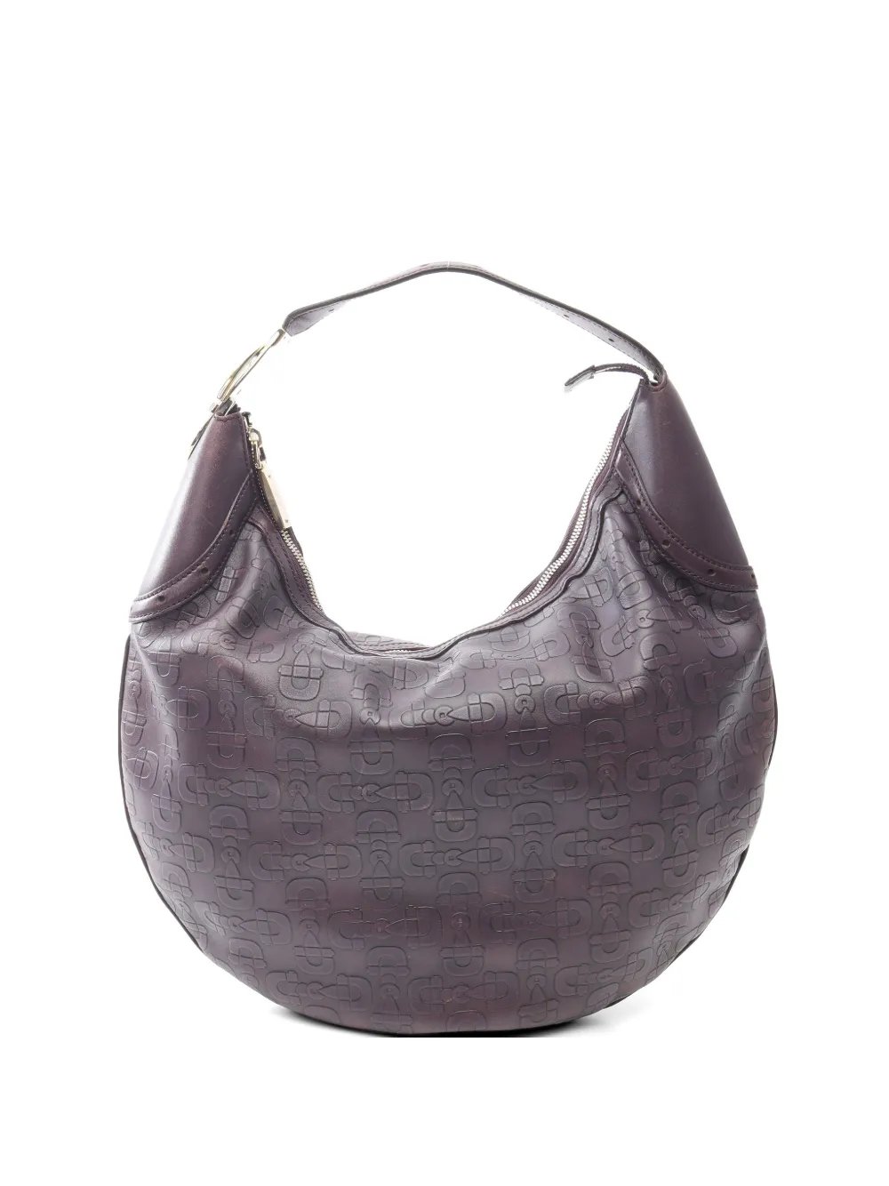 2000s Horsebit leather shoulder bag