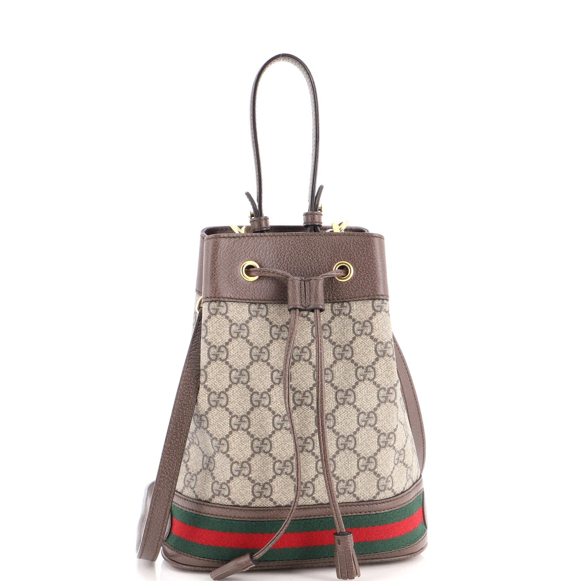 Ophidia Bucket Bag GG Coated Canvas Small