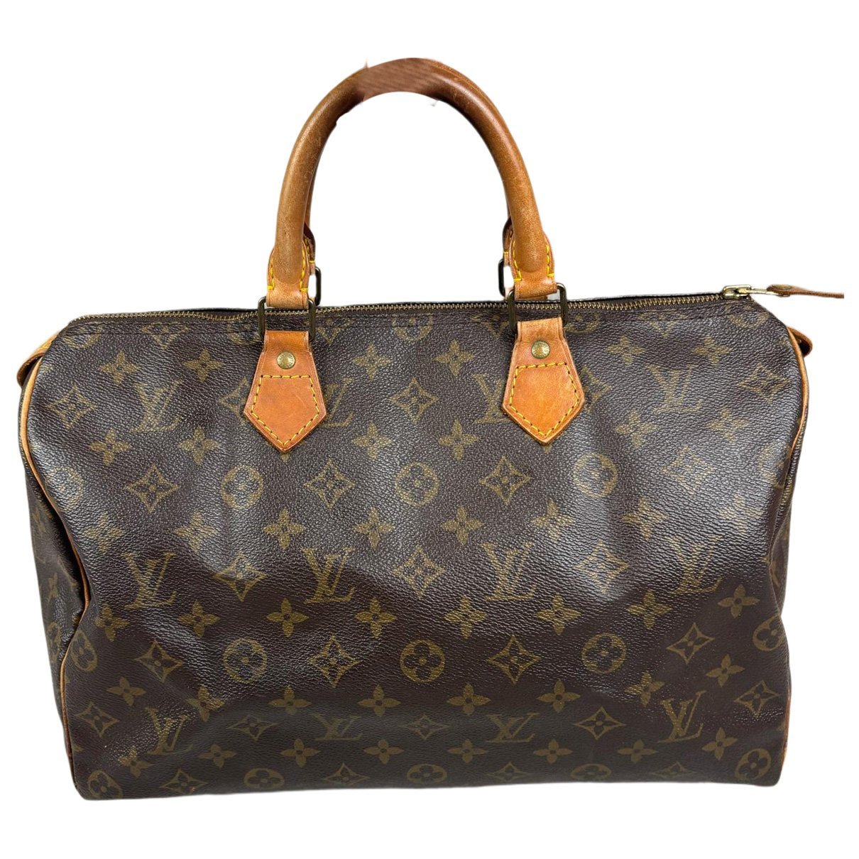 Speedy leather handbag