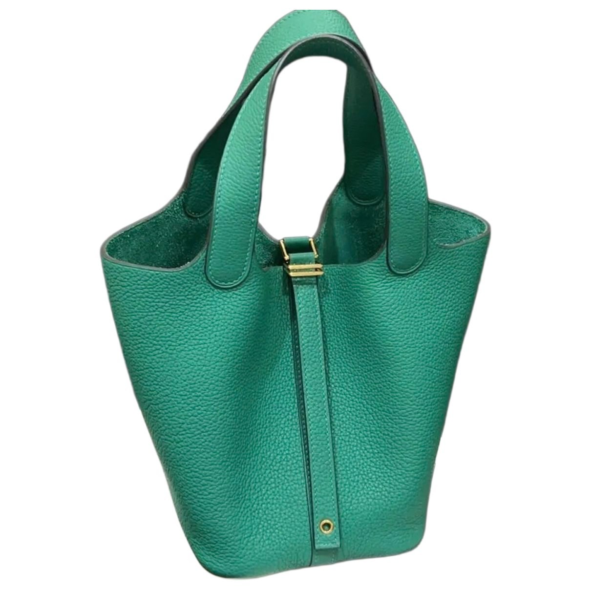 Picotin leather handbag