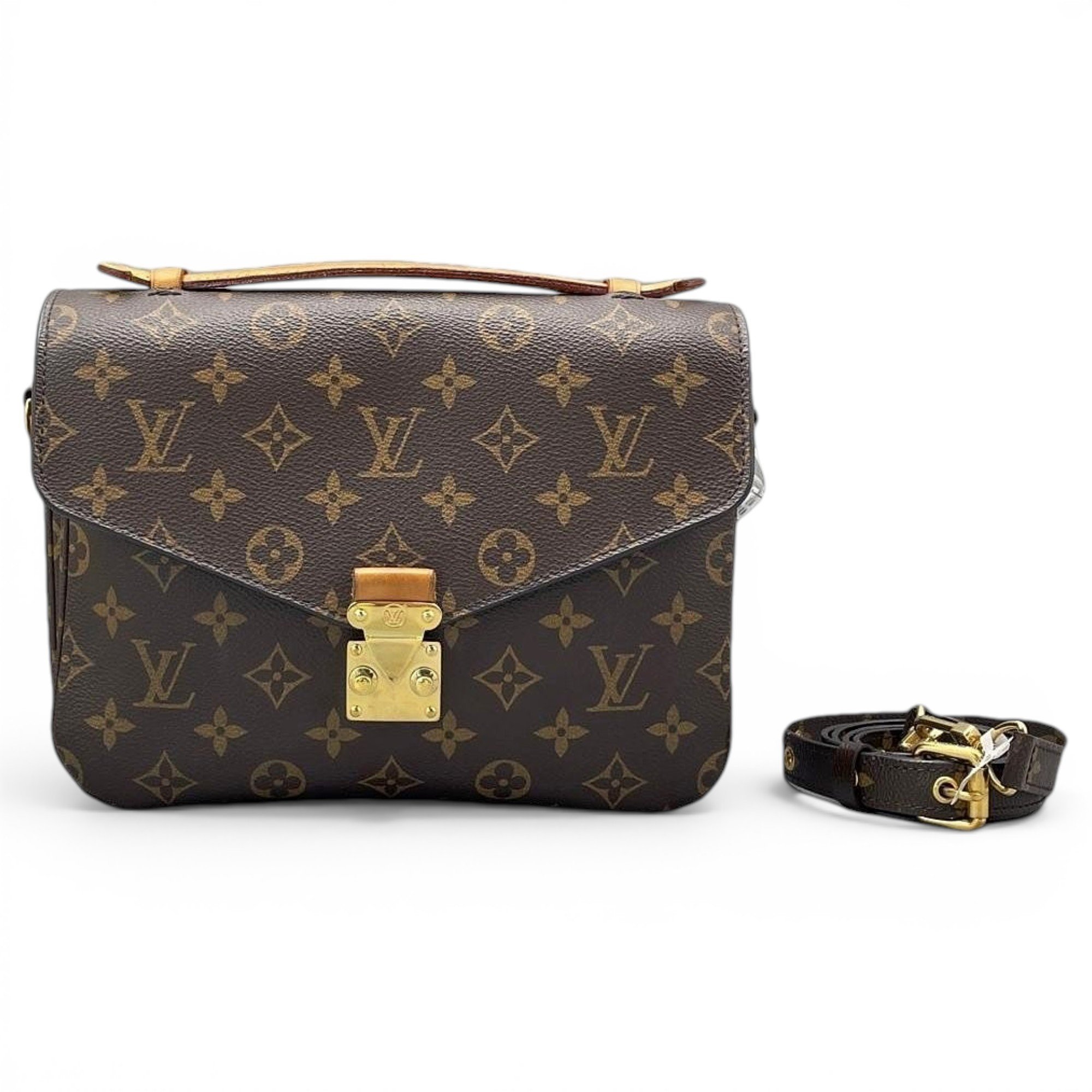 Metis leather handbag