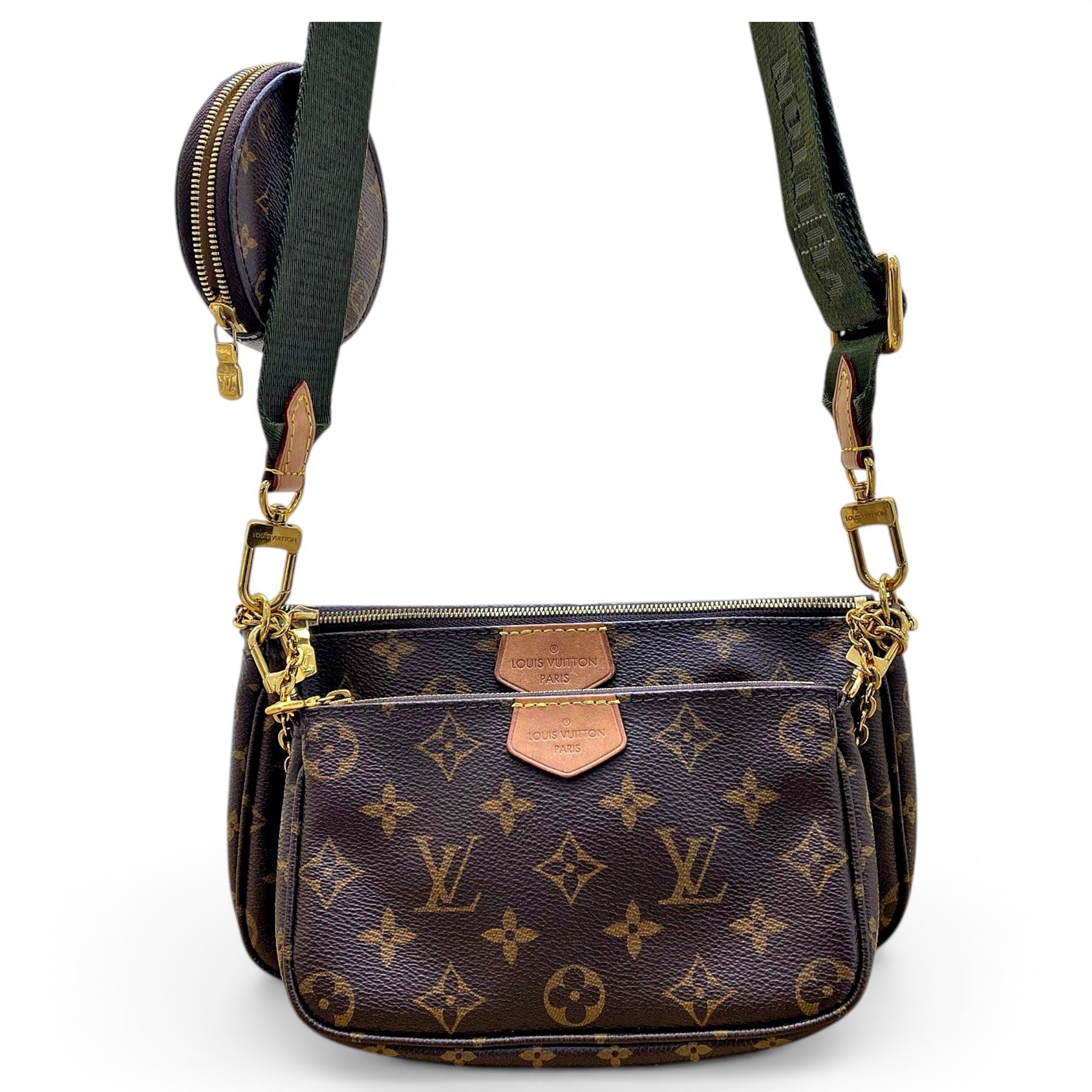 Multi Pochette Accessoires leather handbag