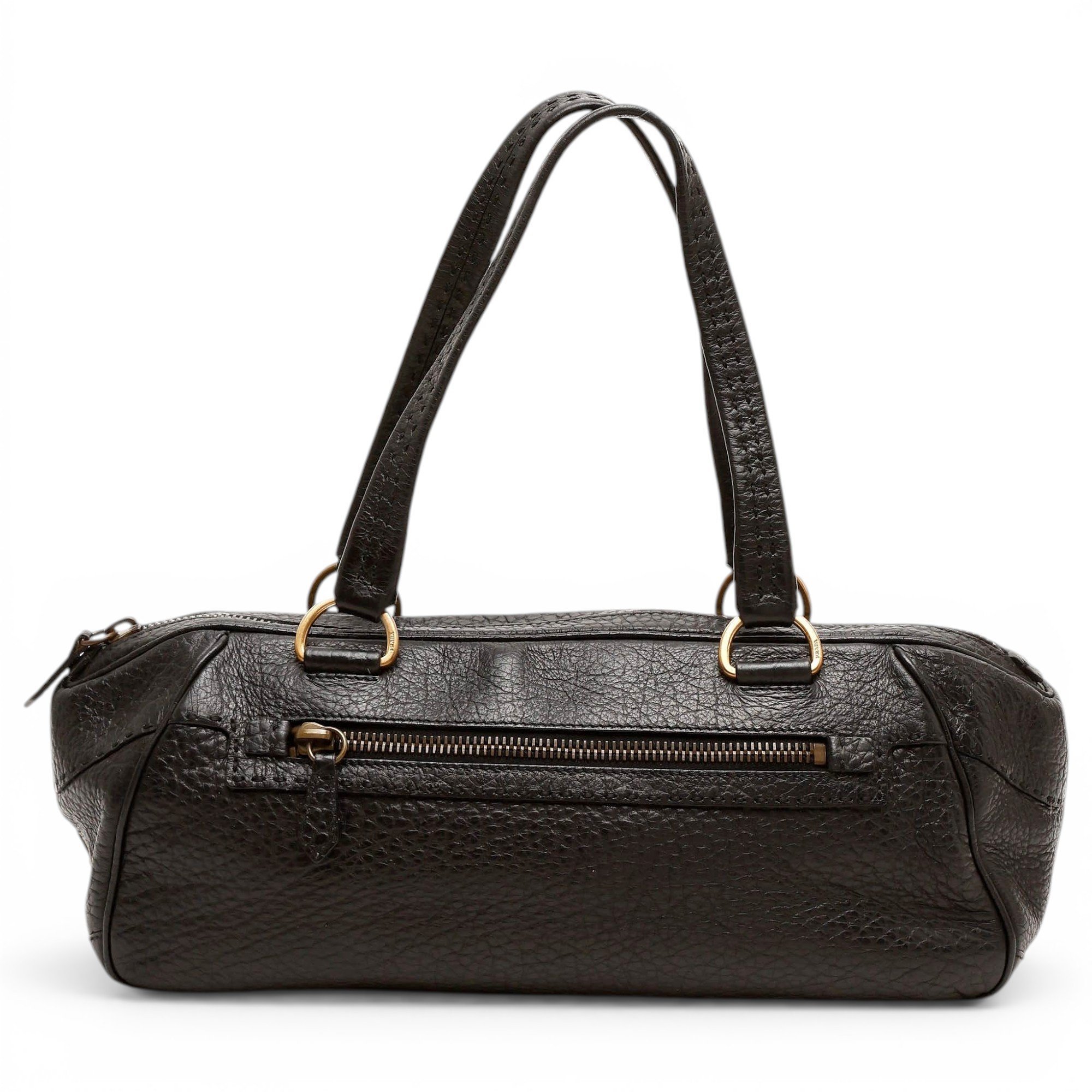 Leather tote