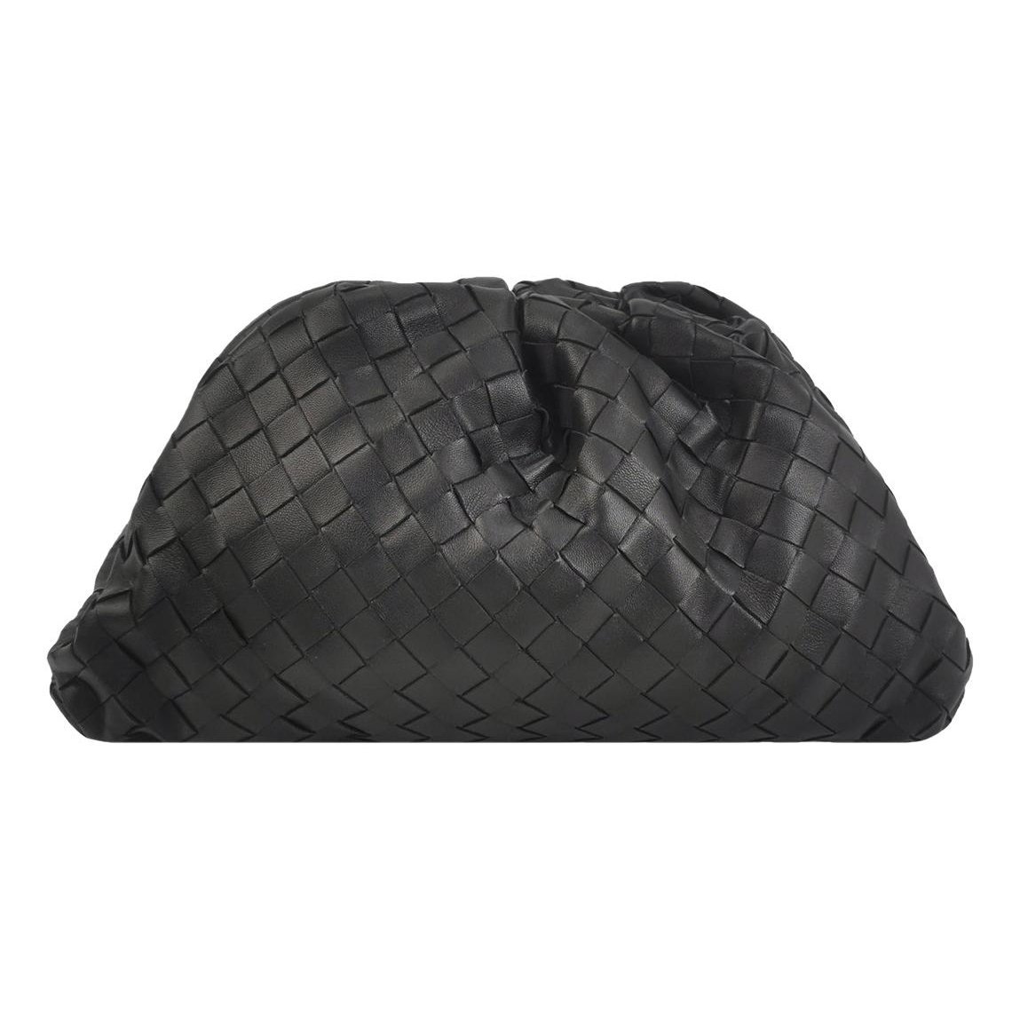 Pouch leather handbag