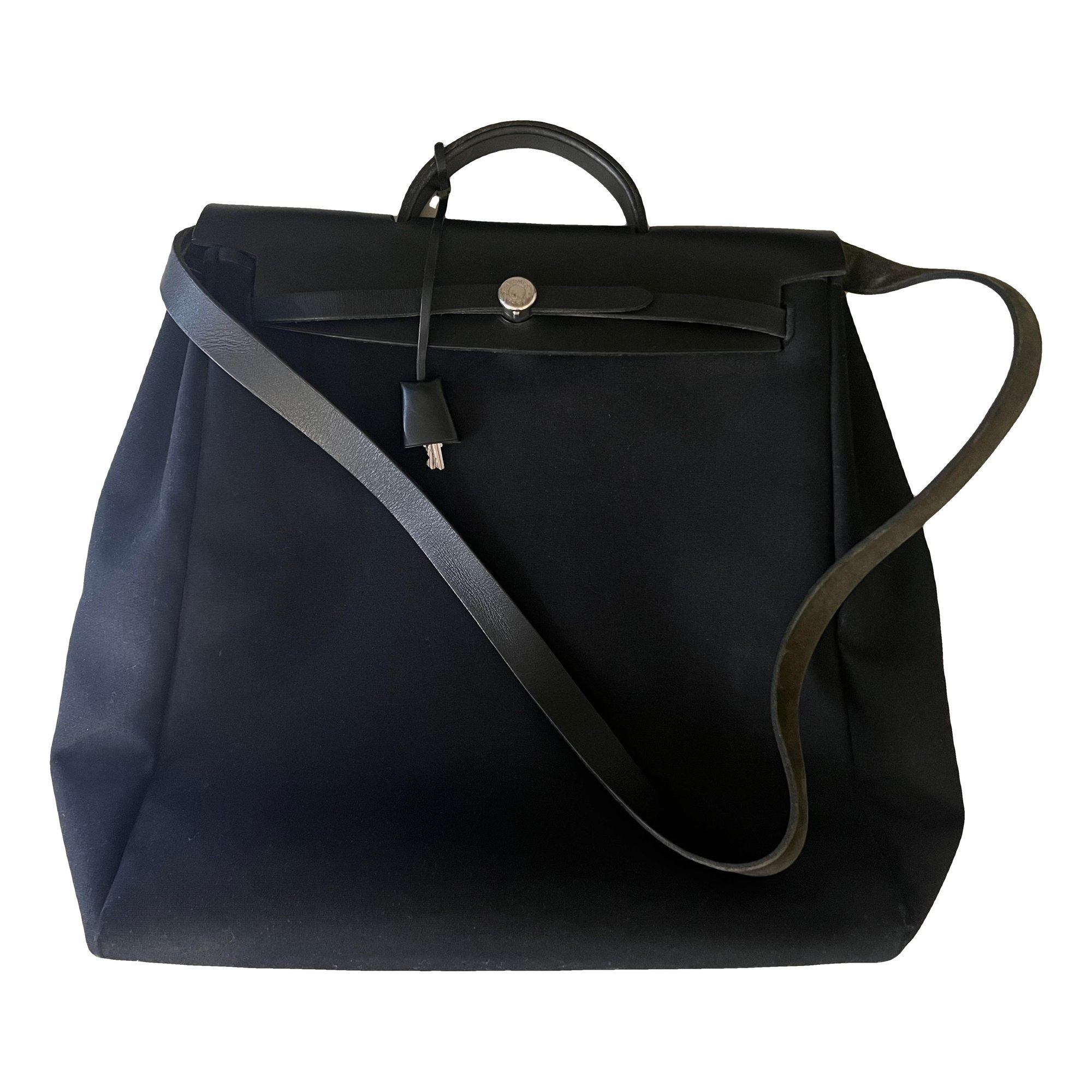 Herbag leather crossbody bag