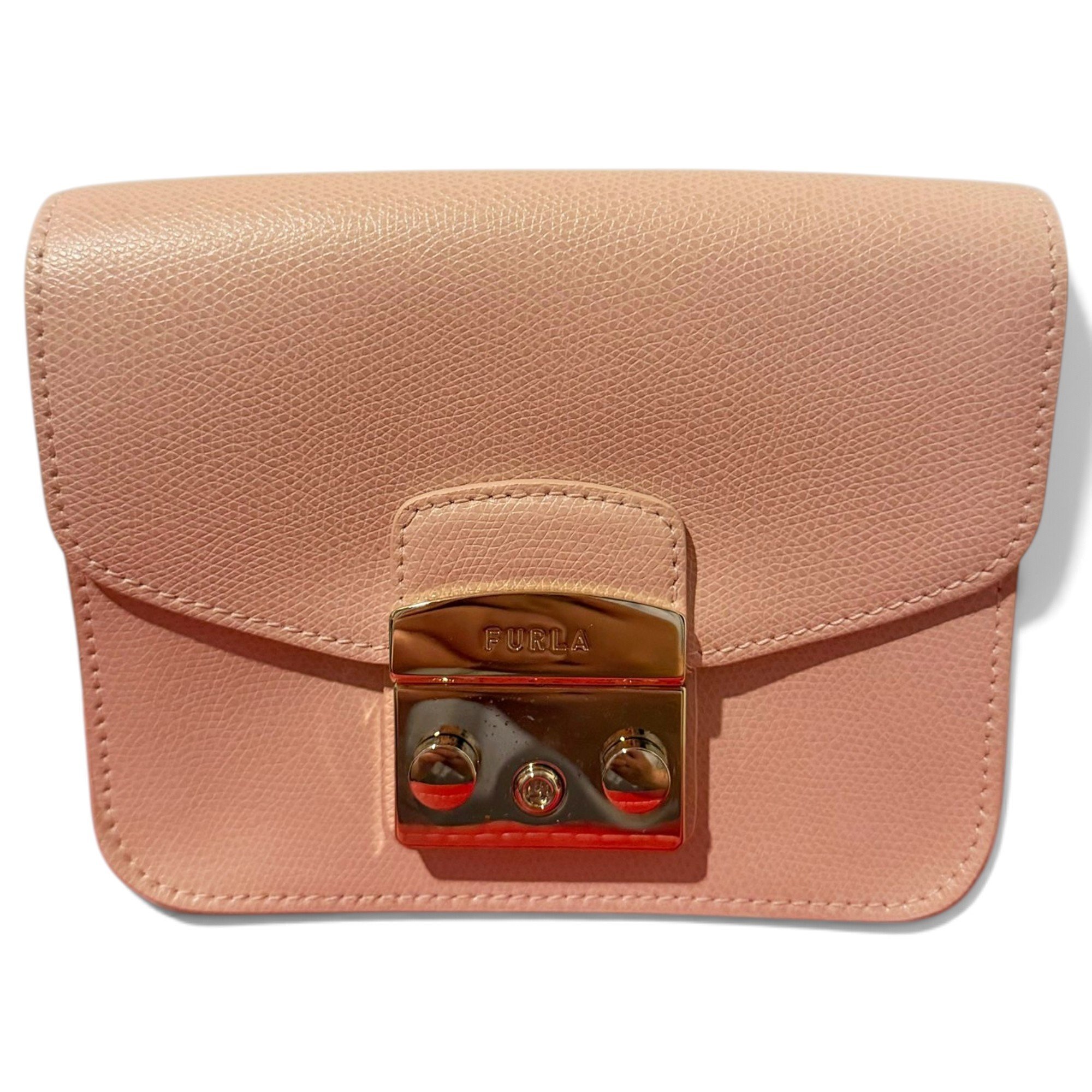 Metropolis leather crossbody bag