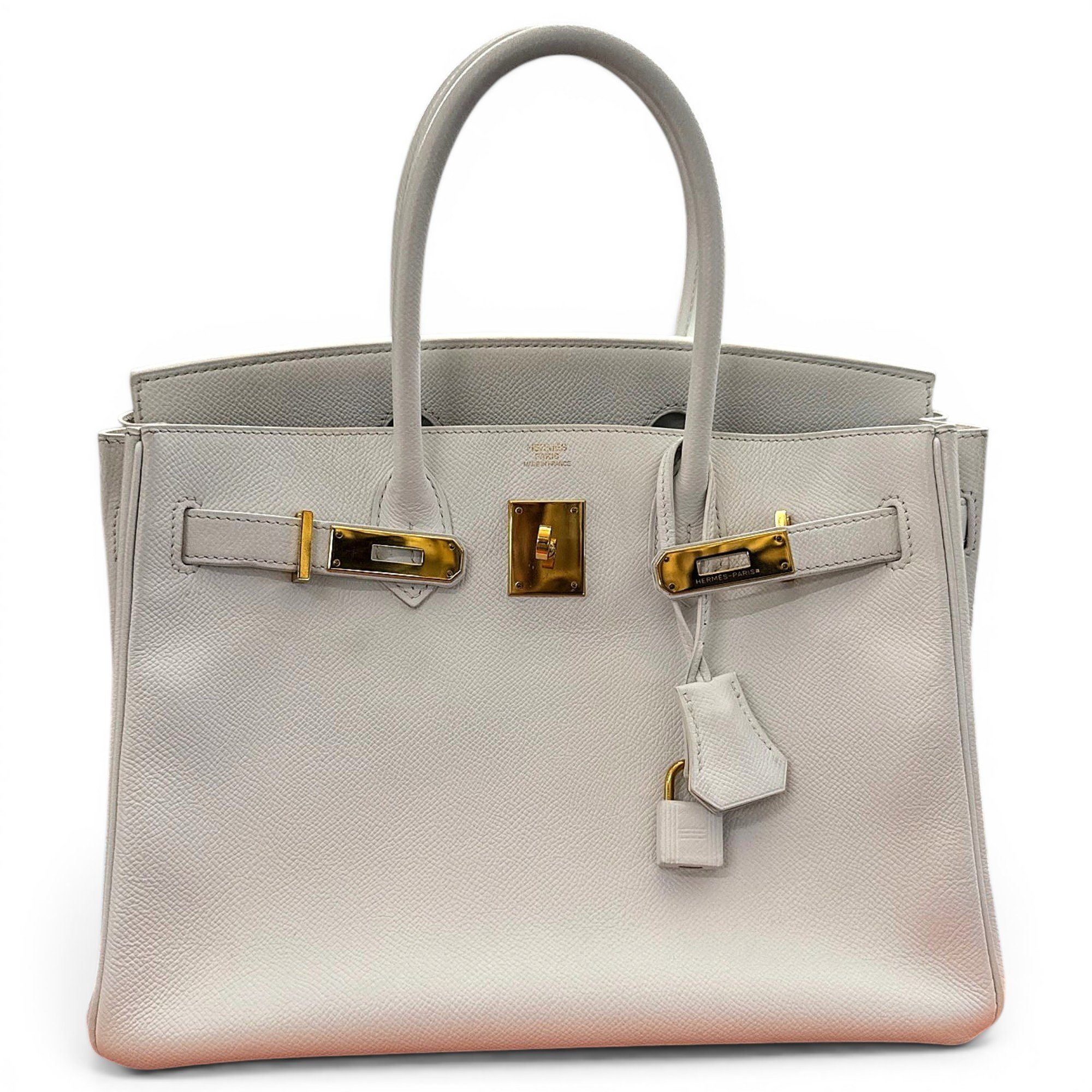 Birkin 30 leather handbag