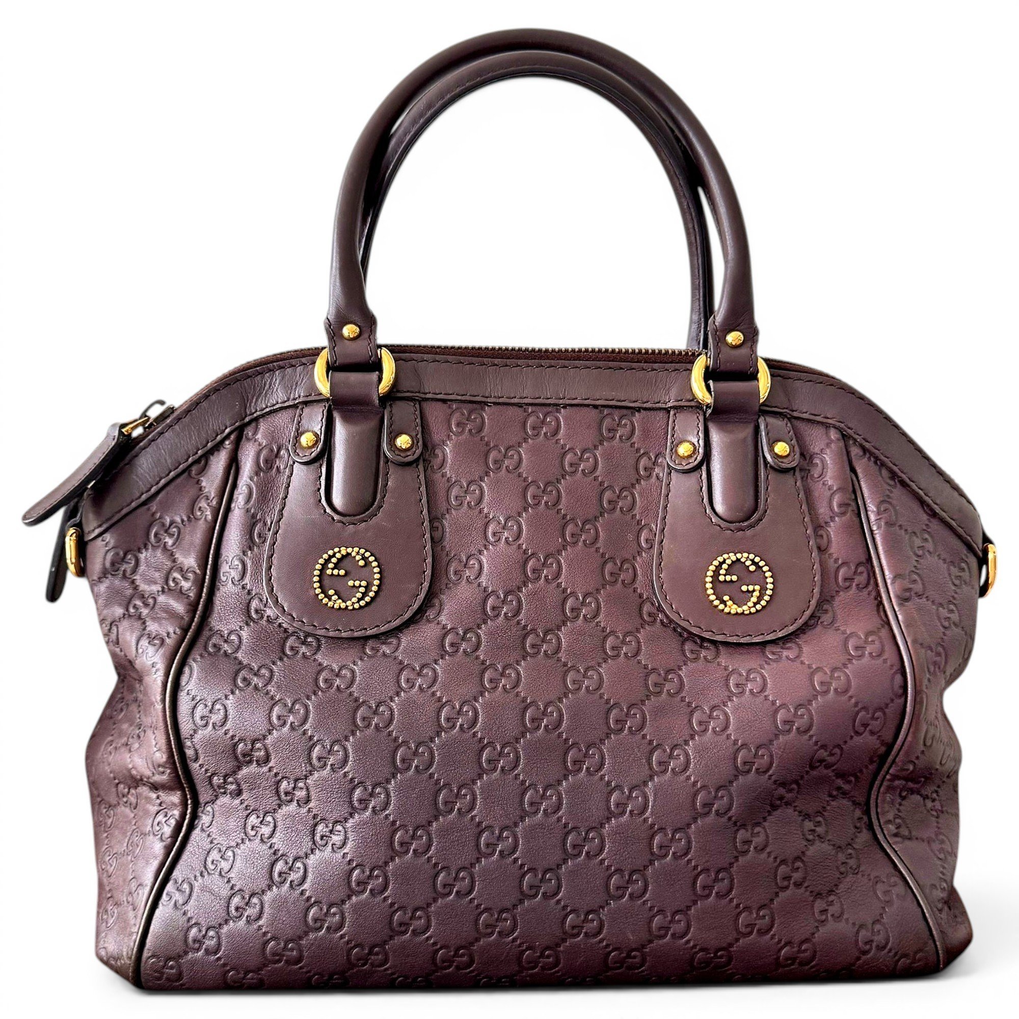 Leather handbag