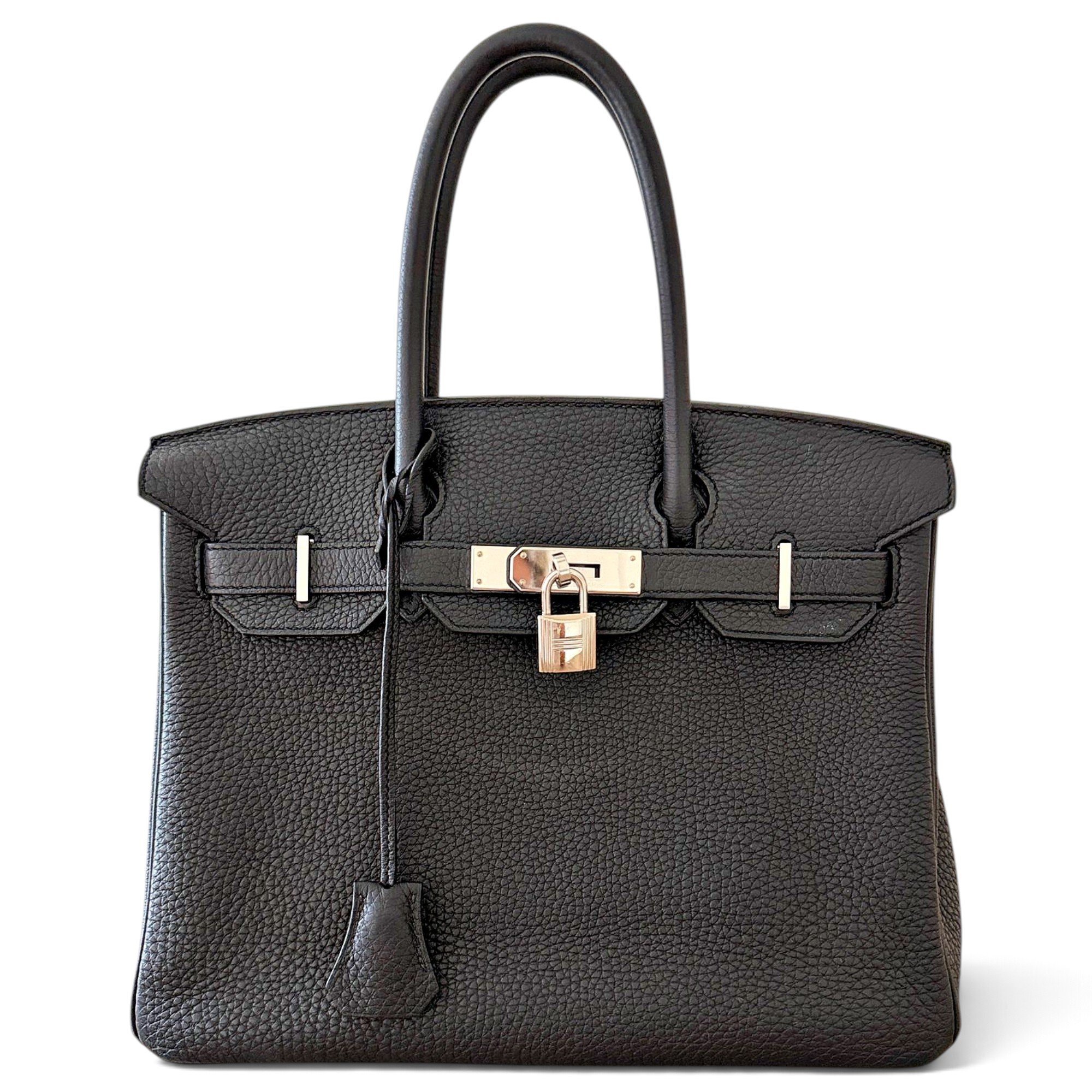 Birkin 30 leather handbag