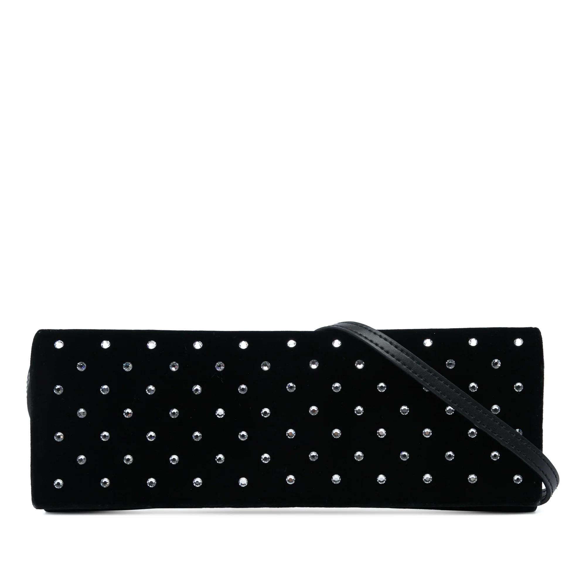 Velvet handbag