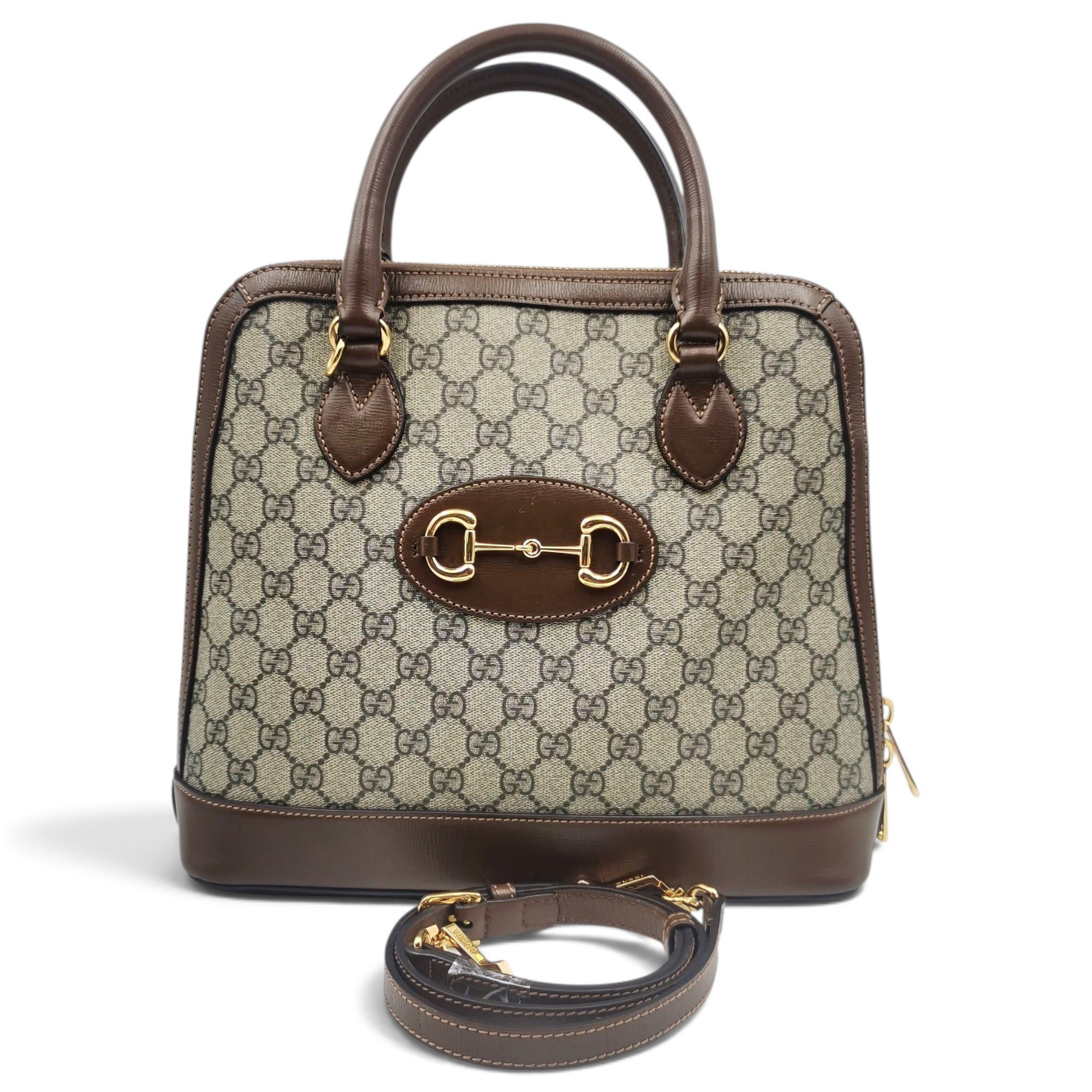 Handle Horsebit 1955 leather handbag