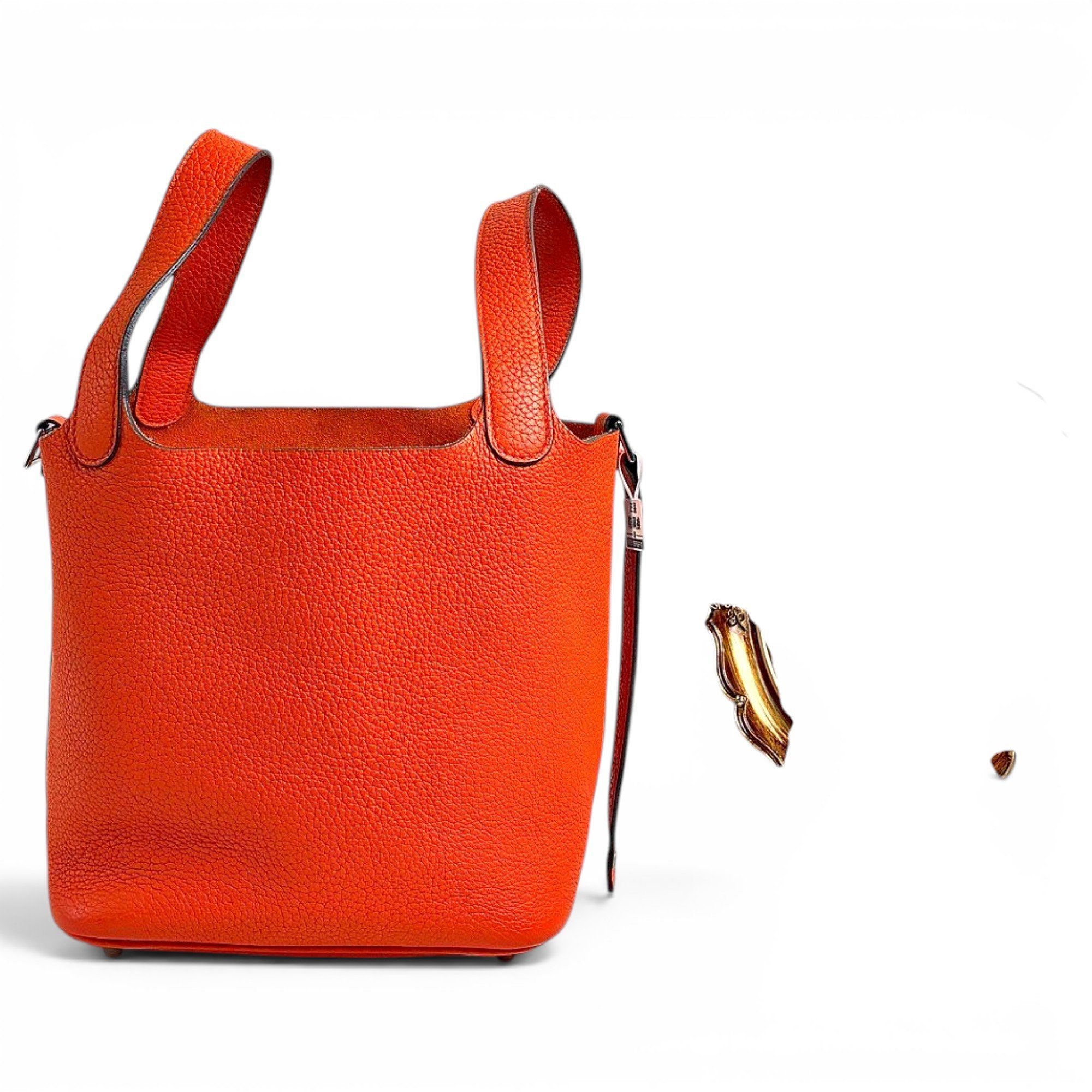 Picotin leather handbag