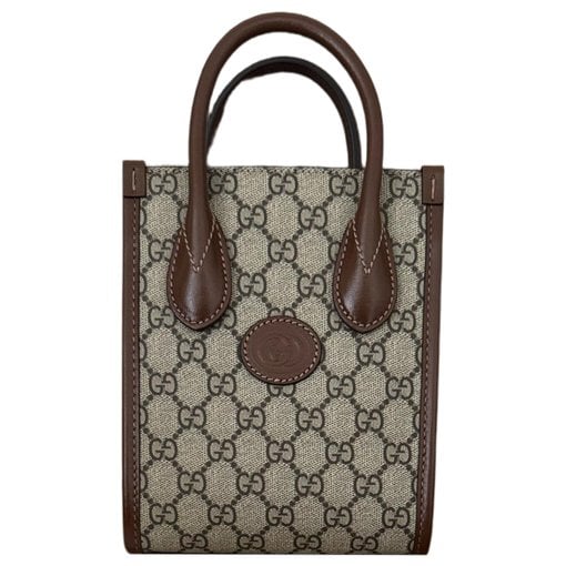 Ophidia leather tote