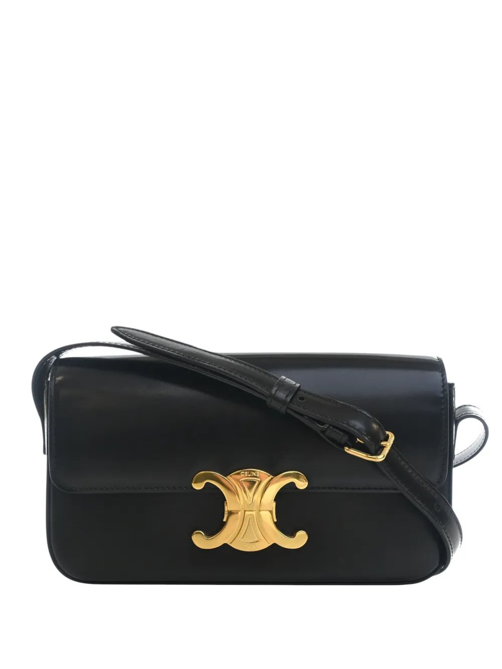 2021 Shiny Calfskin Triomphe Claude shoulder bag