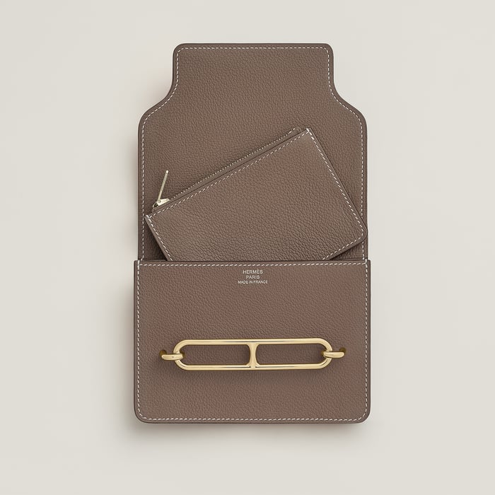 Étoupe Roulis Slim Wallet