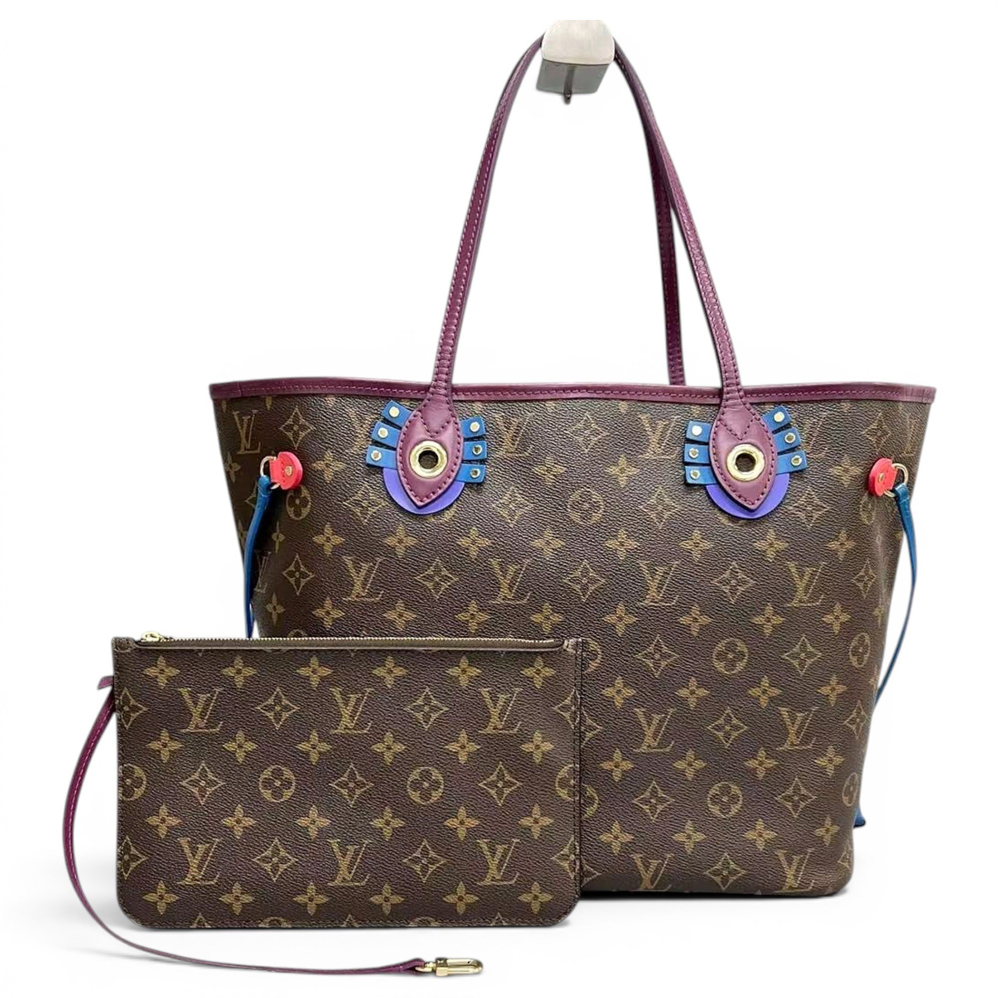 Neverfull leather handbag