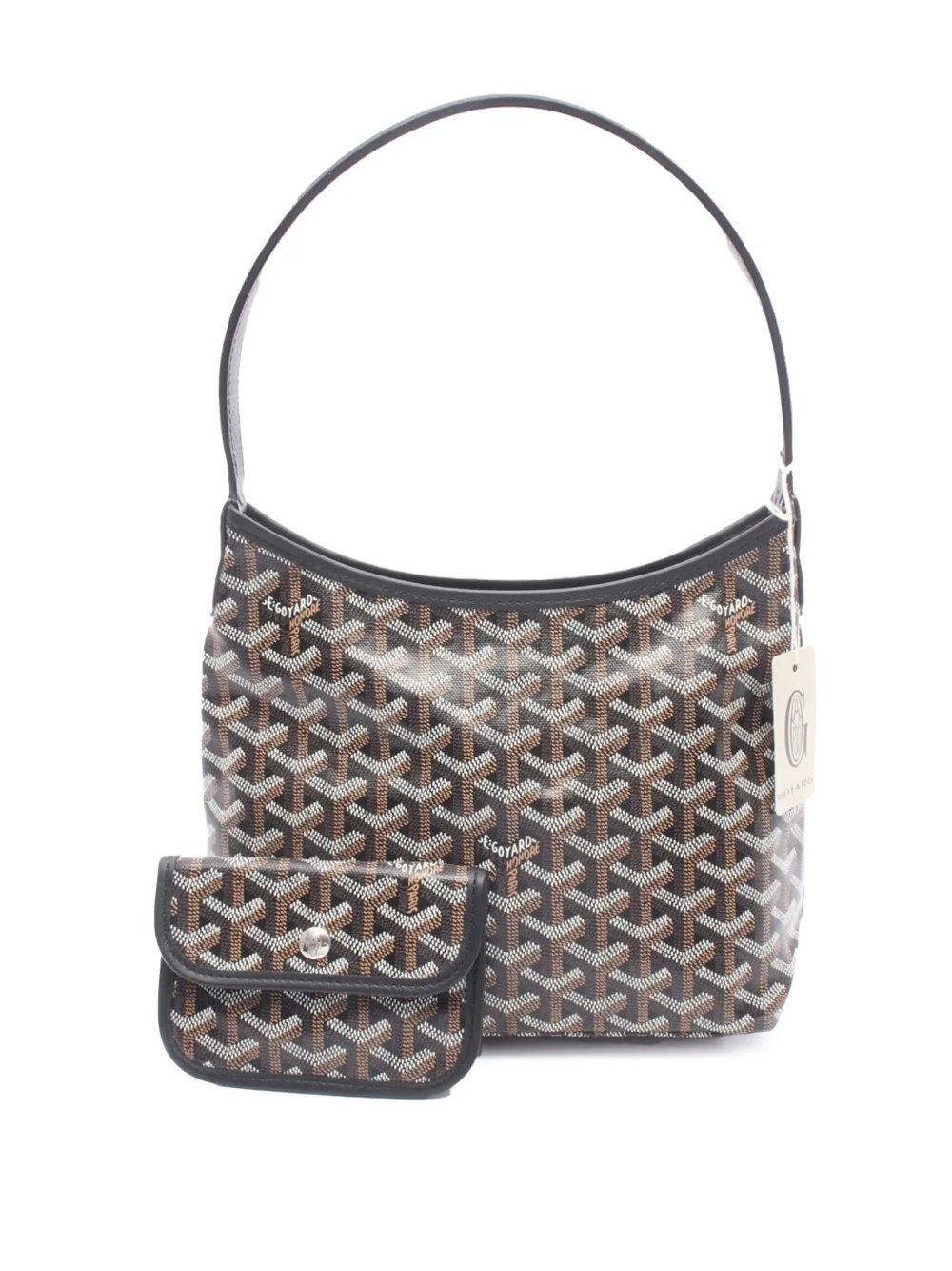 Goyard 2010-2026 Goyardine Mini Boheme Hobo shoulder bag