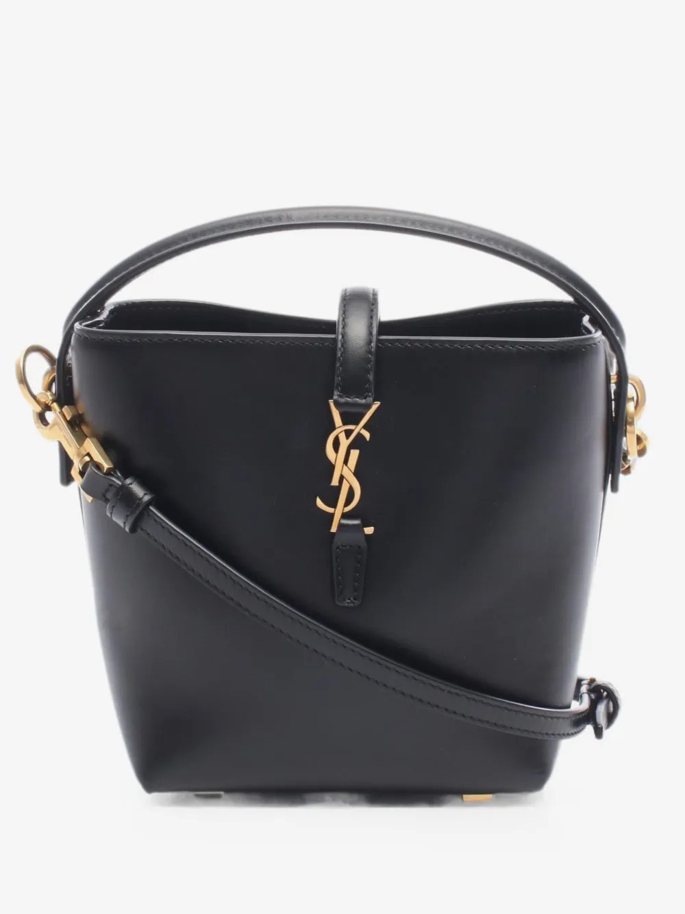 2010s logo-plaque leather handbag