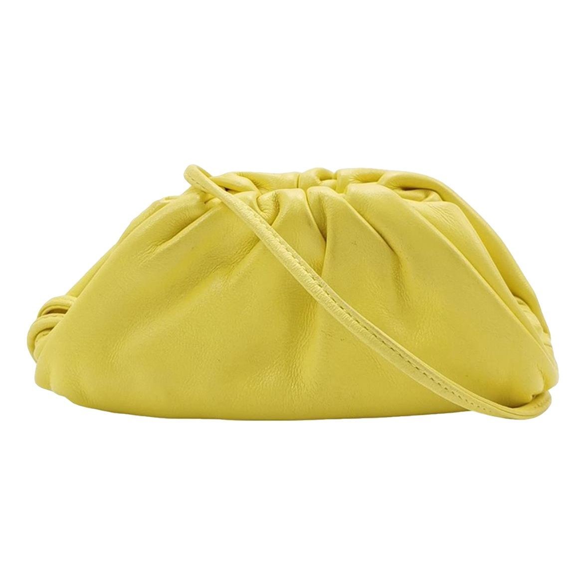 Pouch leather handbag