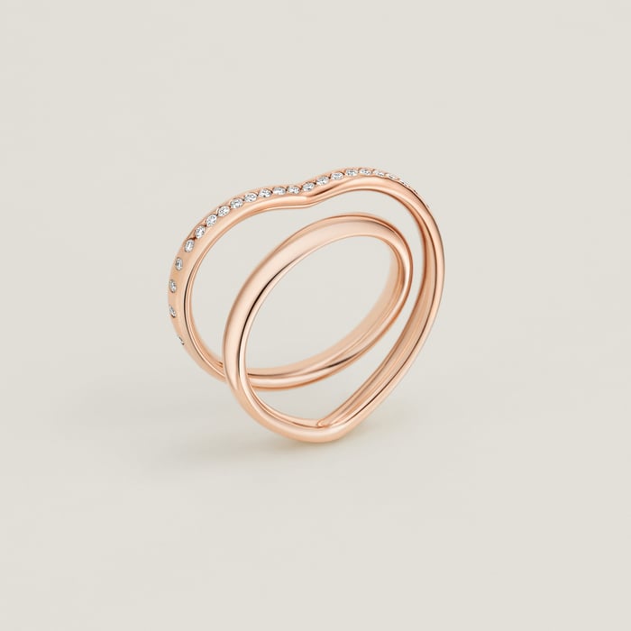 Sans Coloris Vertige Cœur Ring, Medium Model