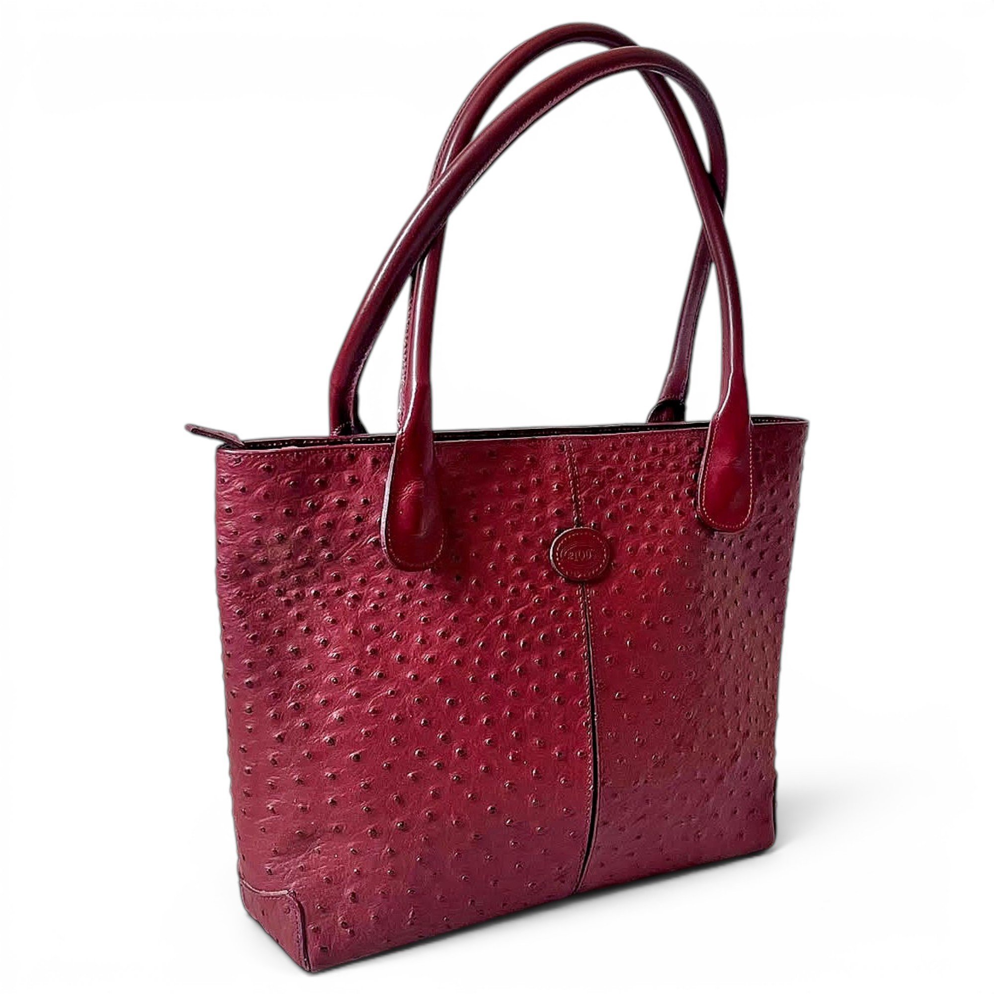 D Bag leather tote