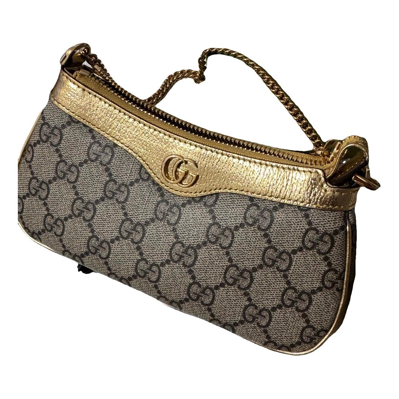 Ophidia leather clutch bag