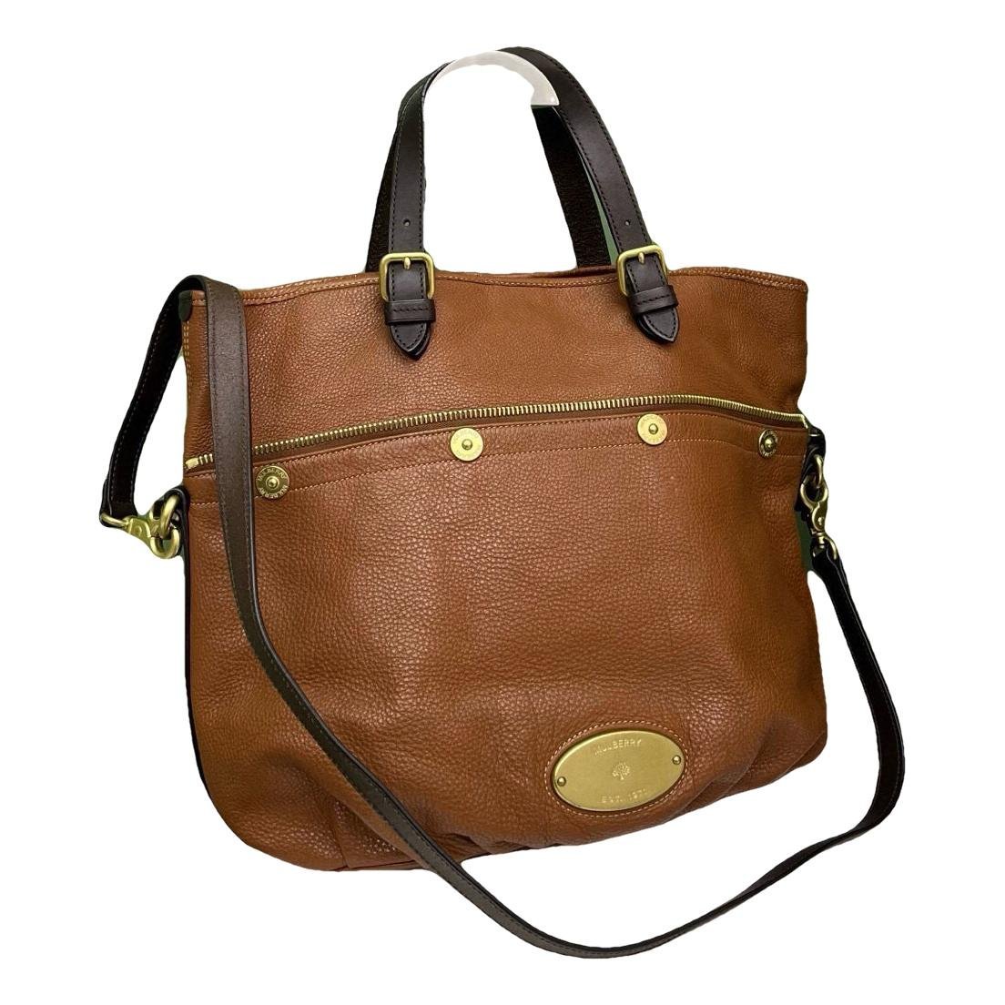 Leather handbag