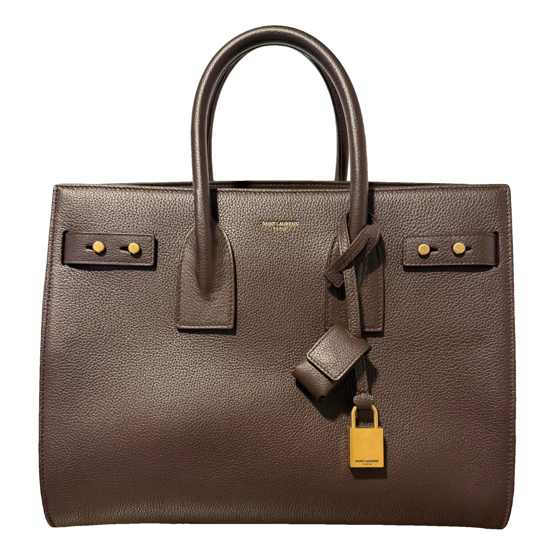 Sac de Jour leather tote