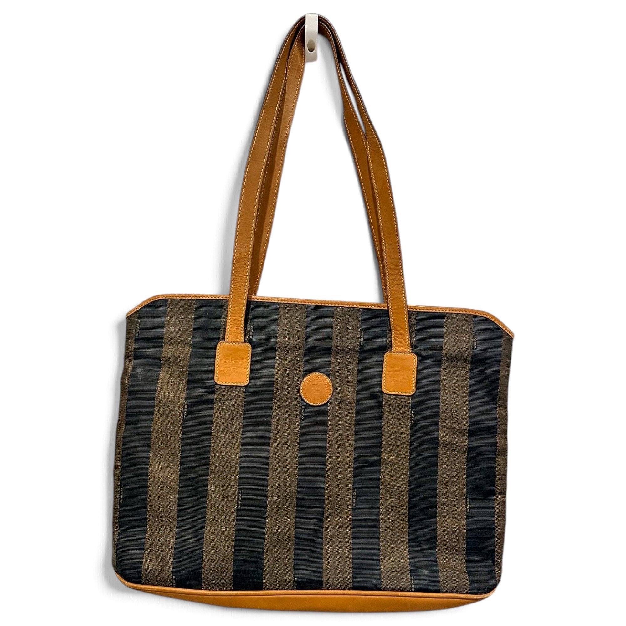 Leather tote