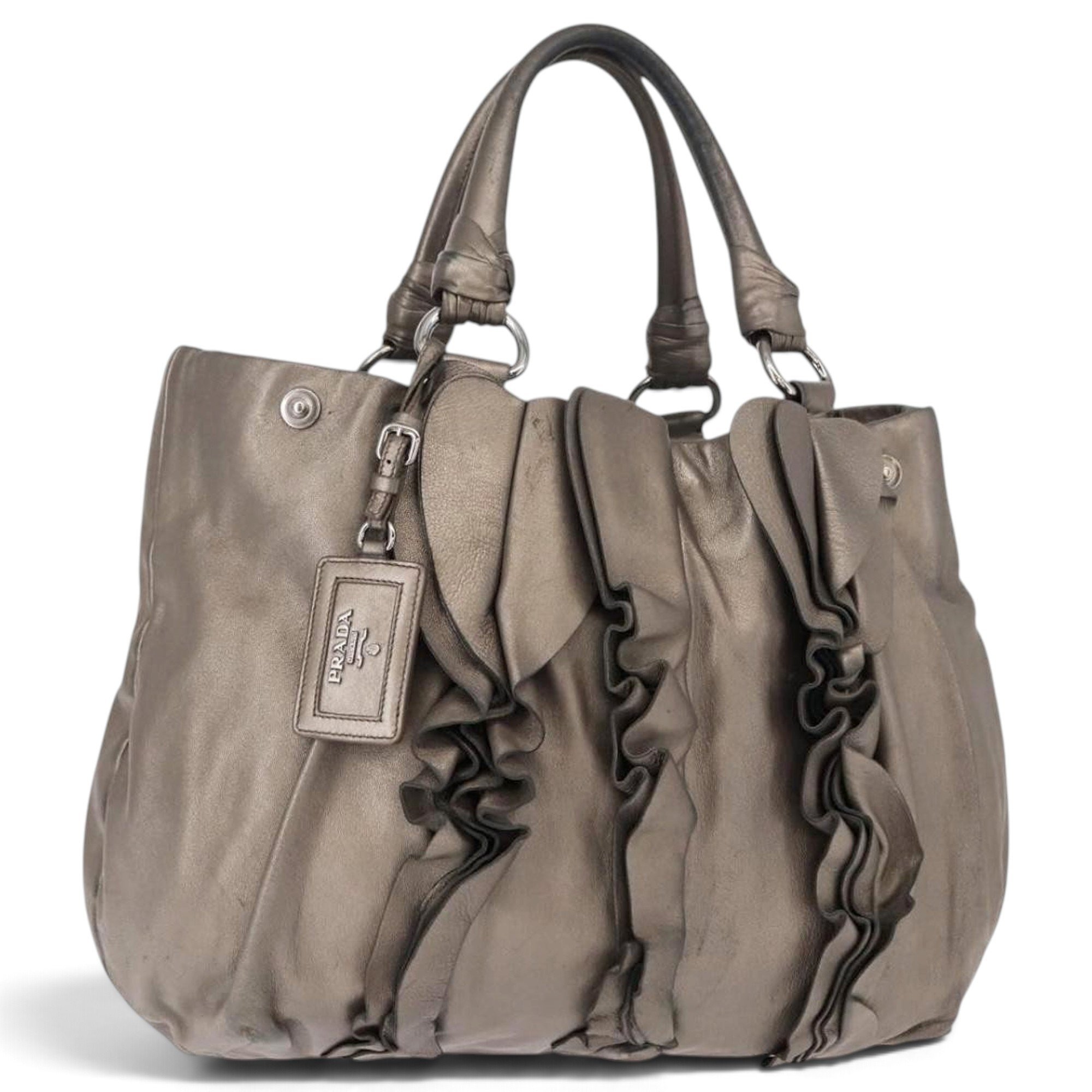 Leather handbag