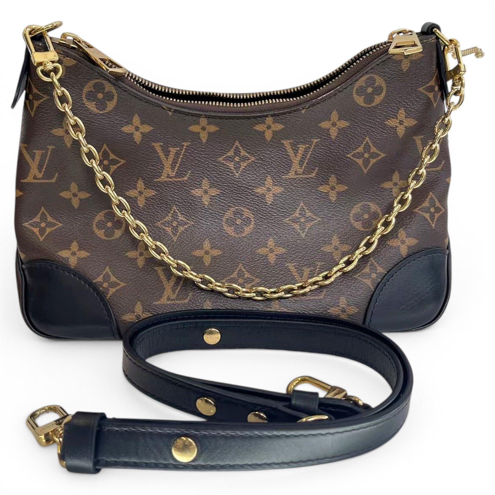 Louis Vuitton Boulogne leather crossbody bag