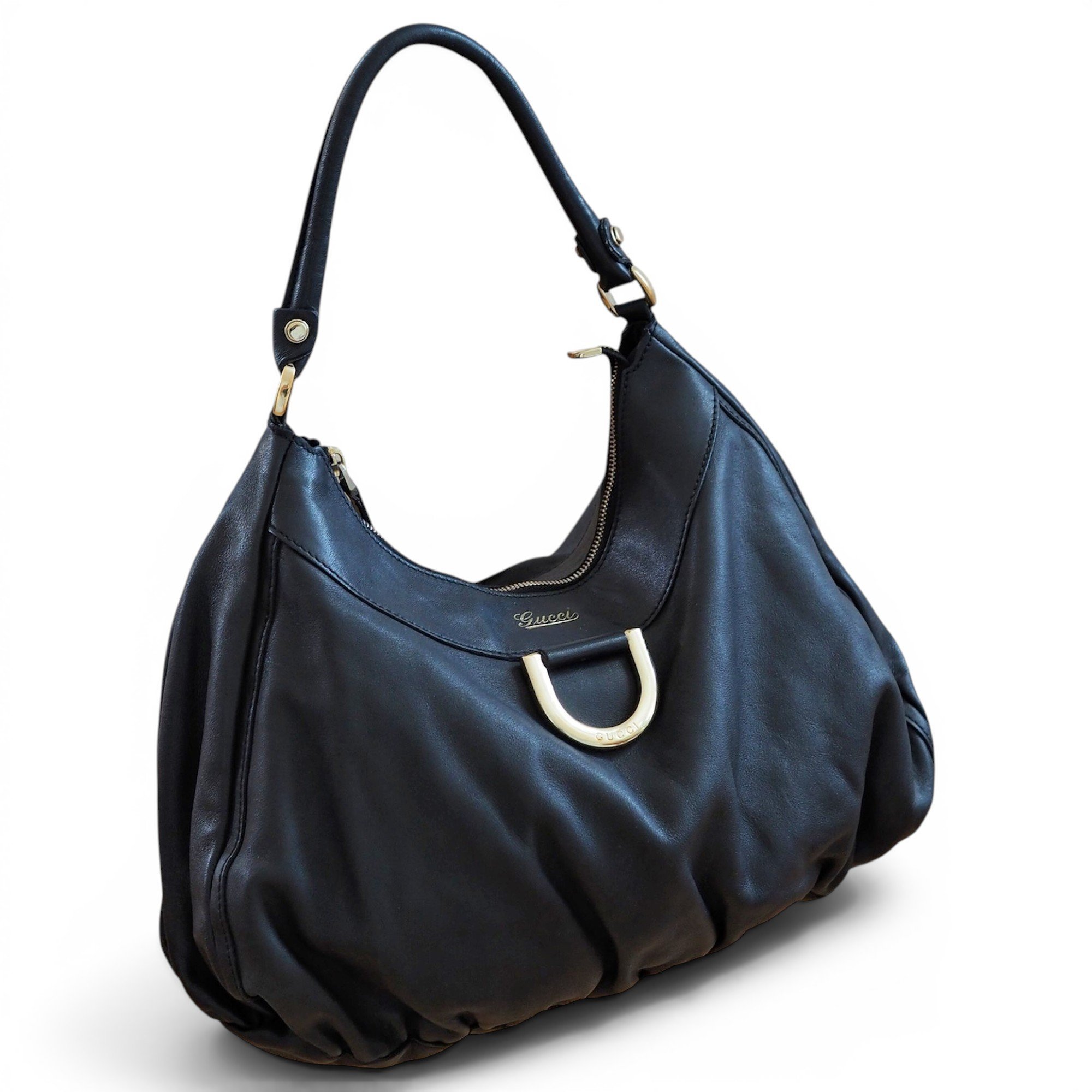Abbey leather handbag