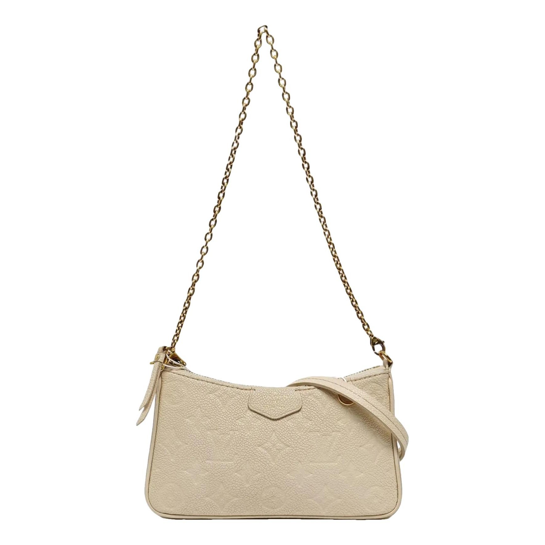 Easy Pouch On Strap leather handbag