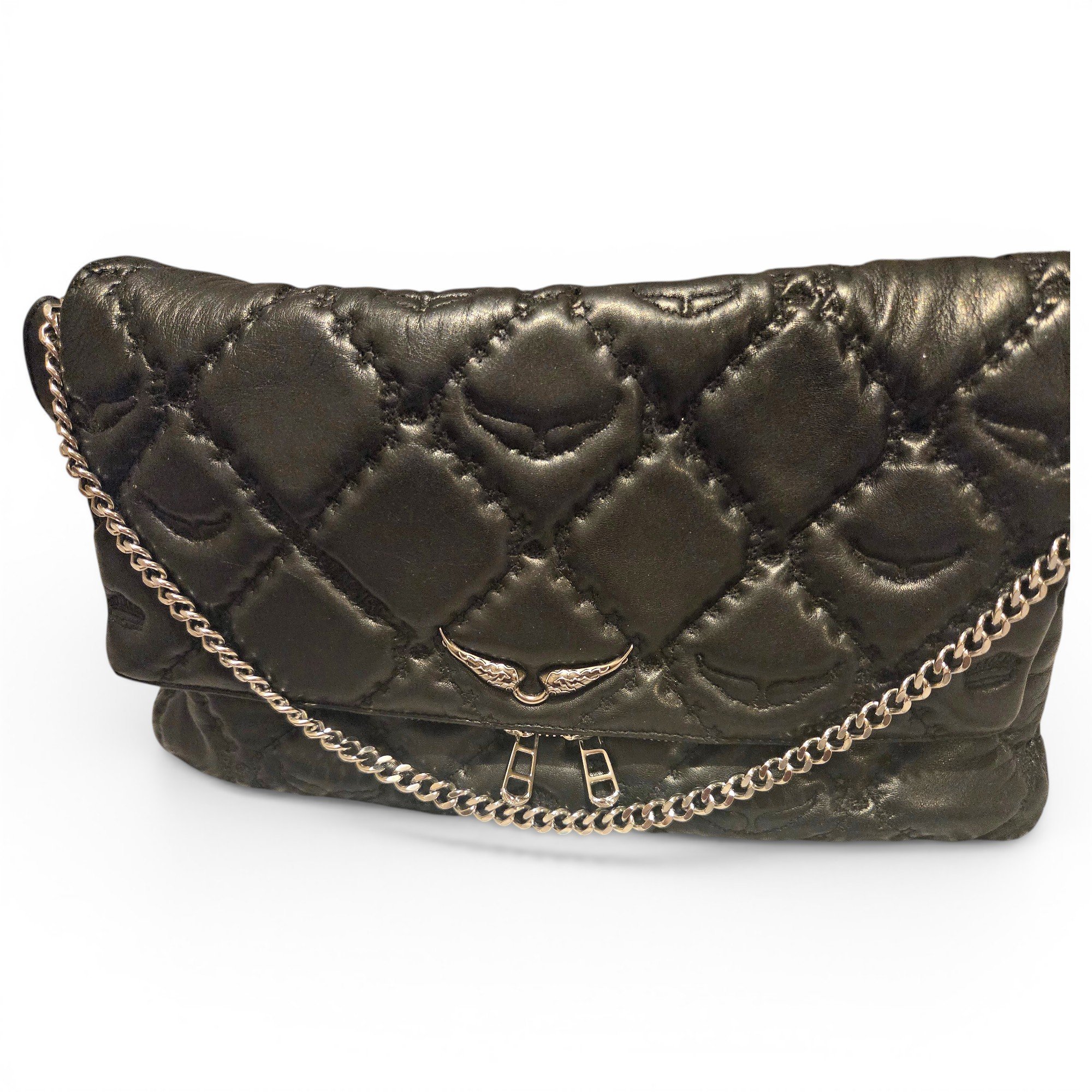 Rock leather handbag