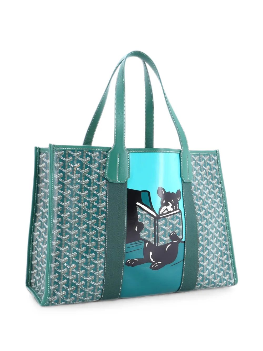 Villette Printed Coated Canvas MM tote bag