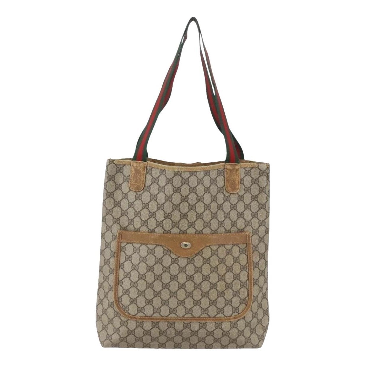 Leather tote