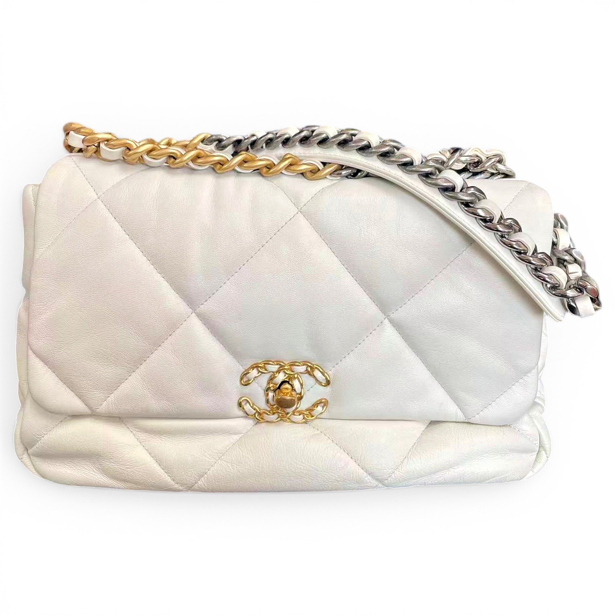 Chanel 19 leather handbag