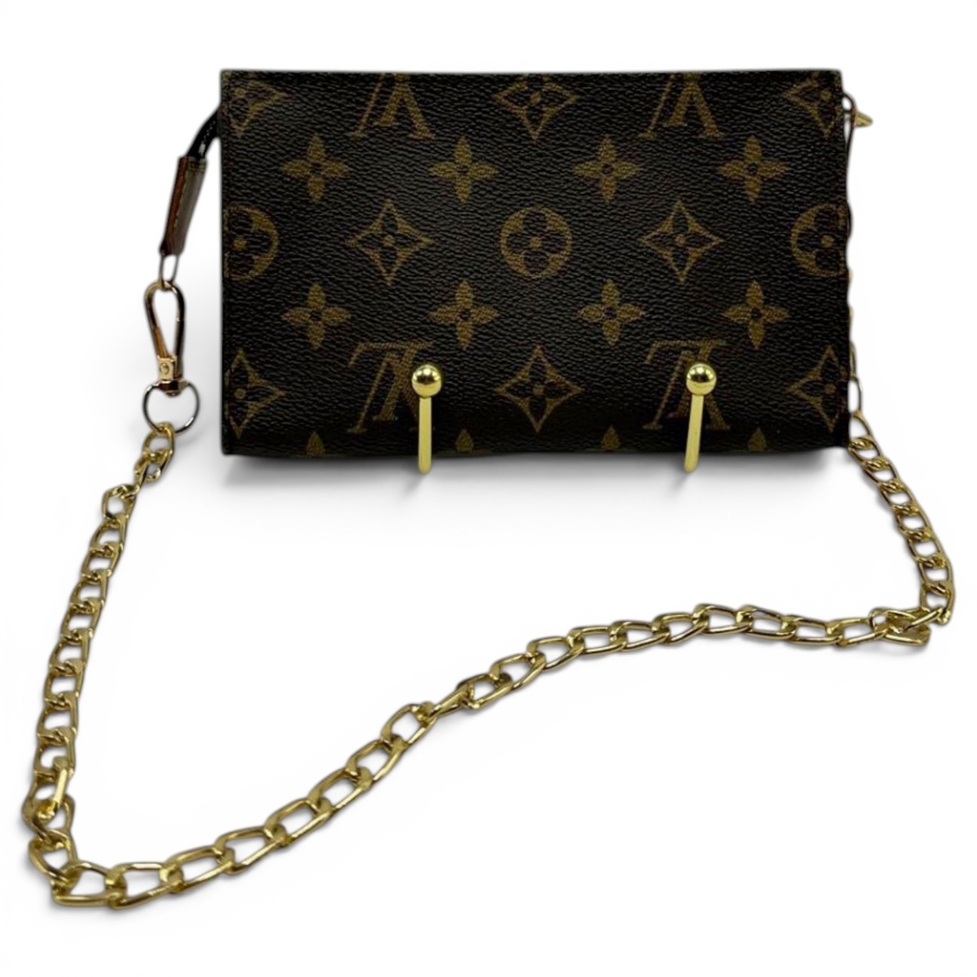 Pochette Accessoire leather satchel