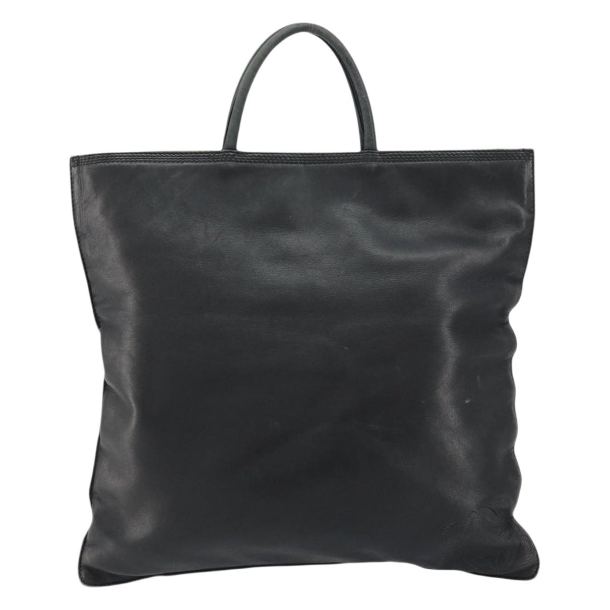 Anagram leather handbag