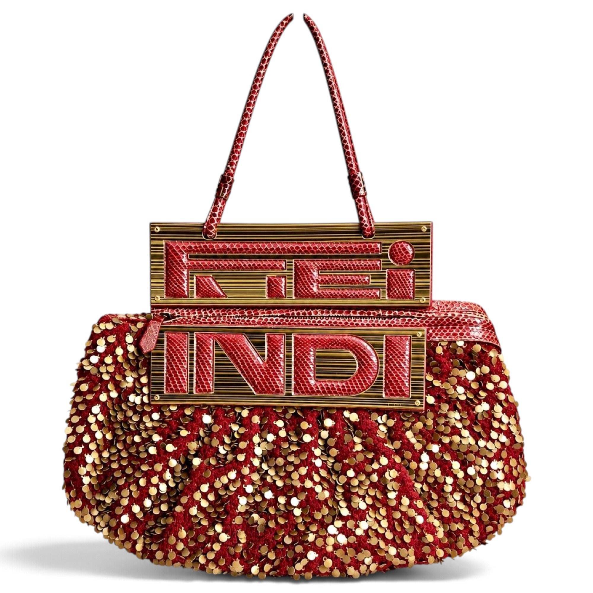 Wool handbag