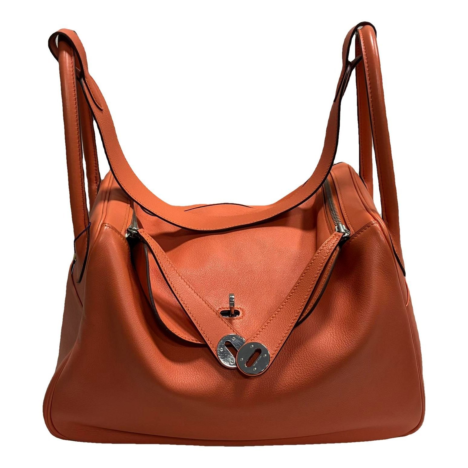Lindy leather handbag