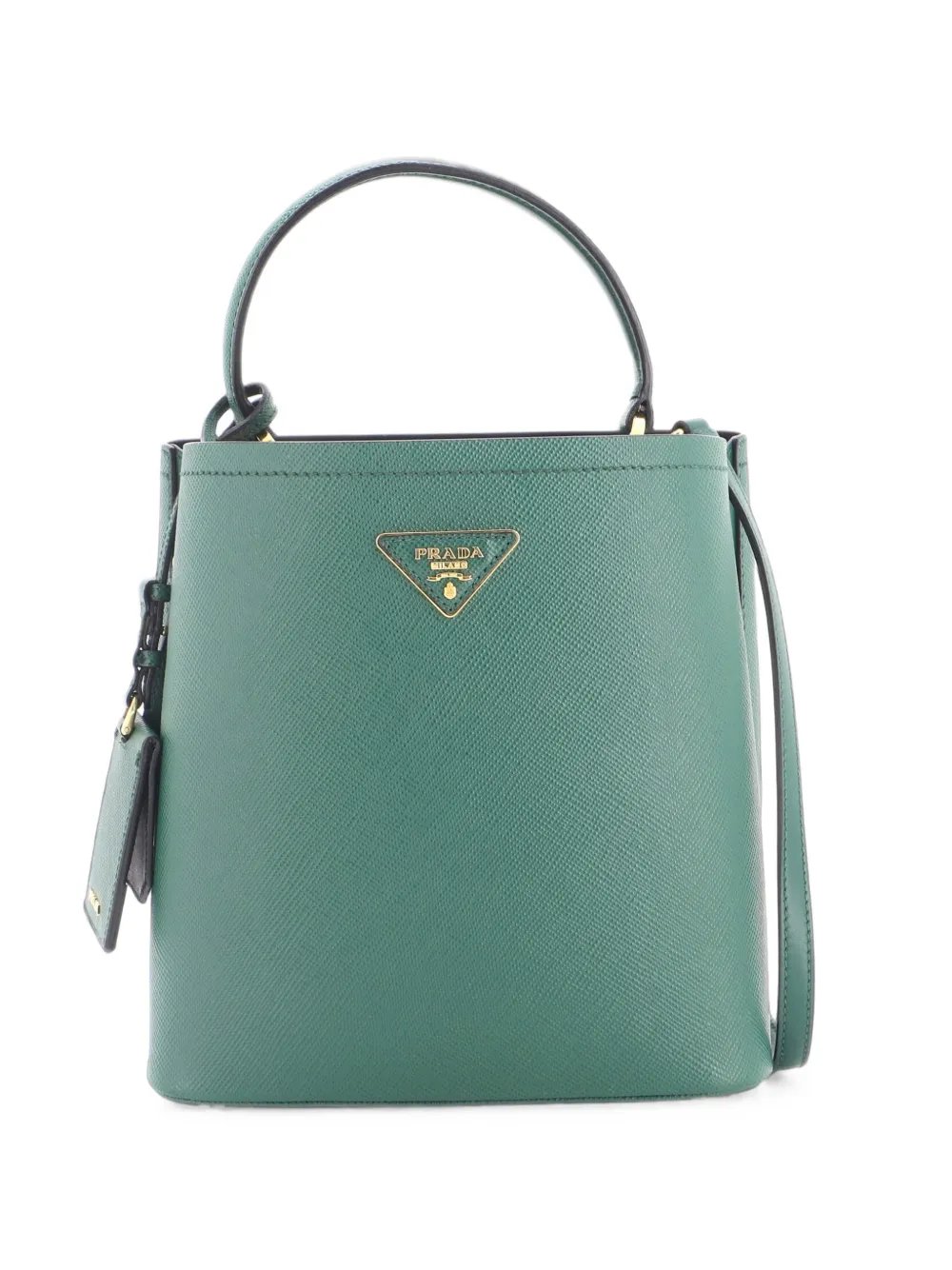 Panier Saffiano Leather Medium bucket bag