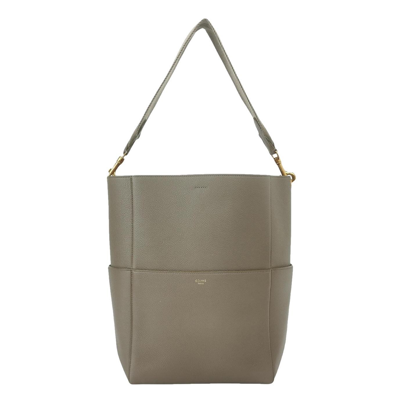 Seau Sangle leather tote