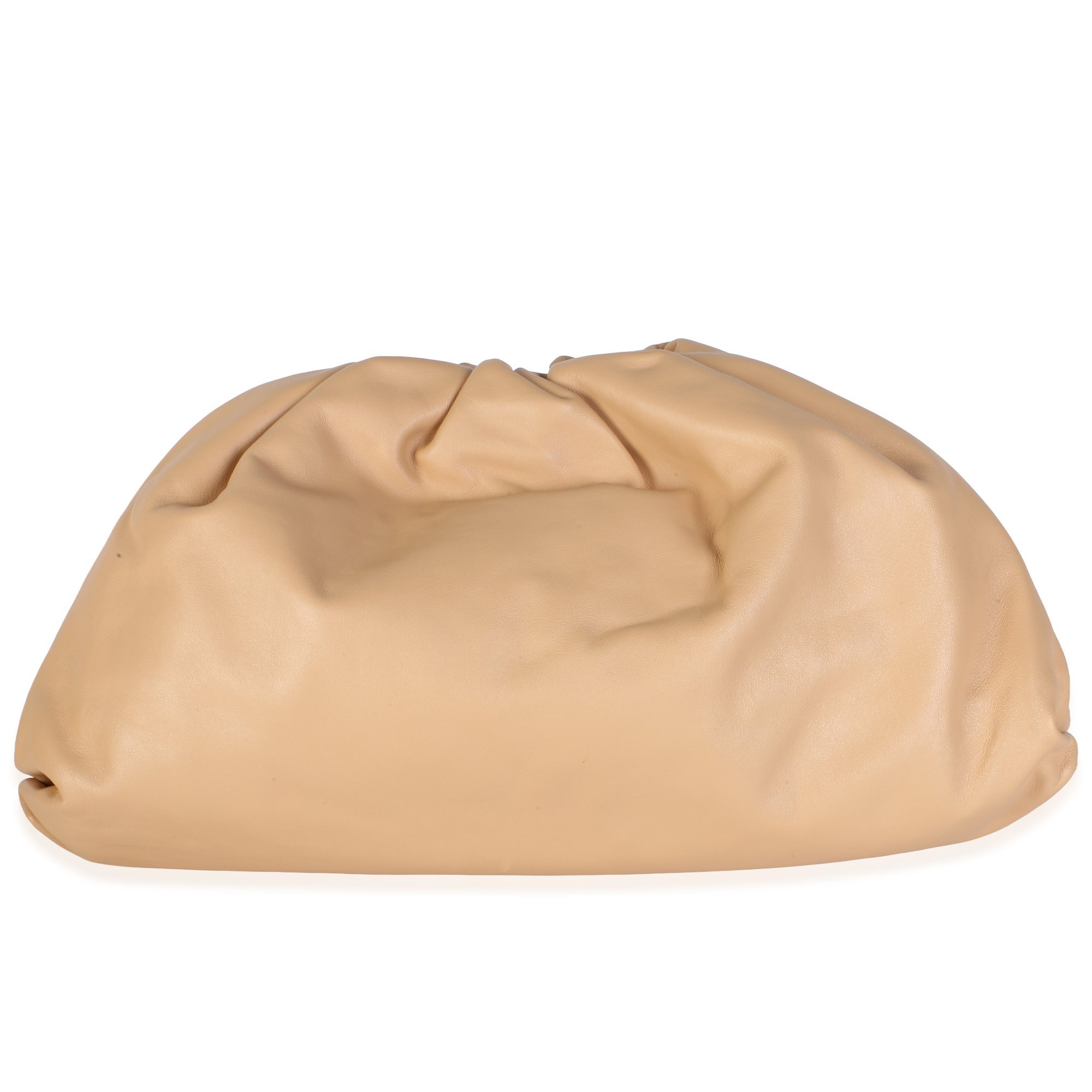 Pouch leather handbag