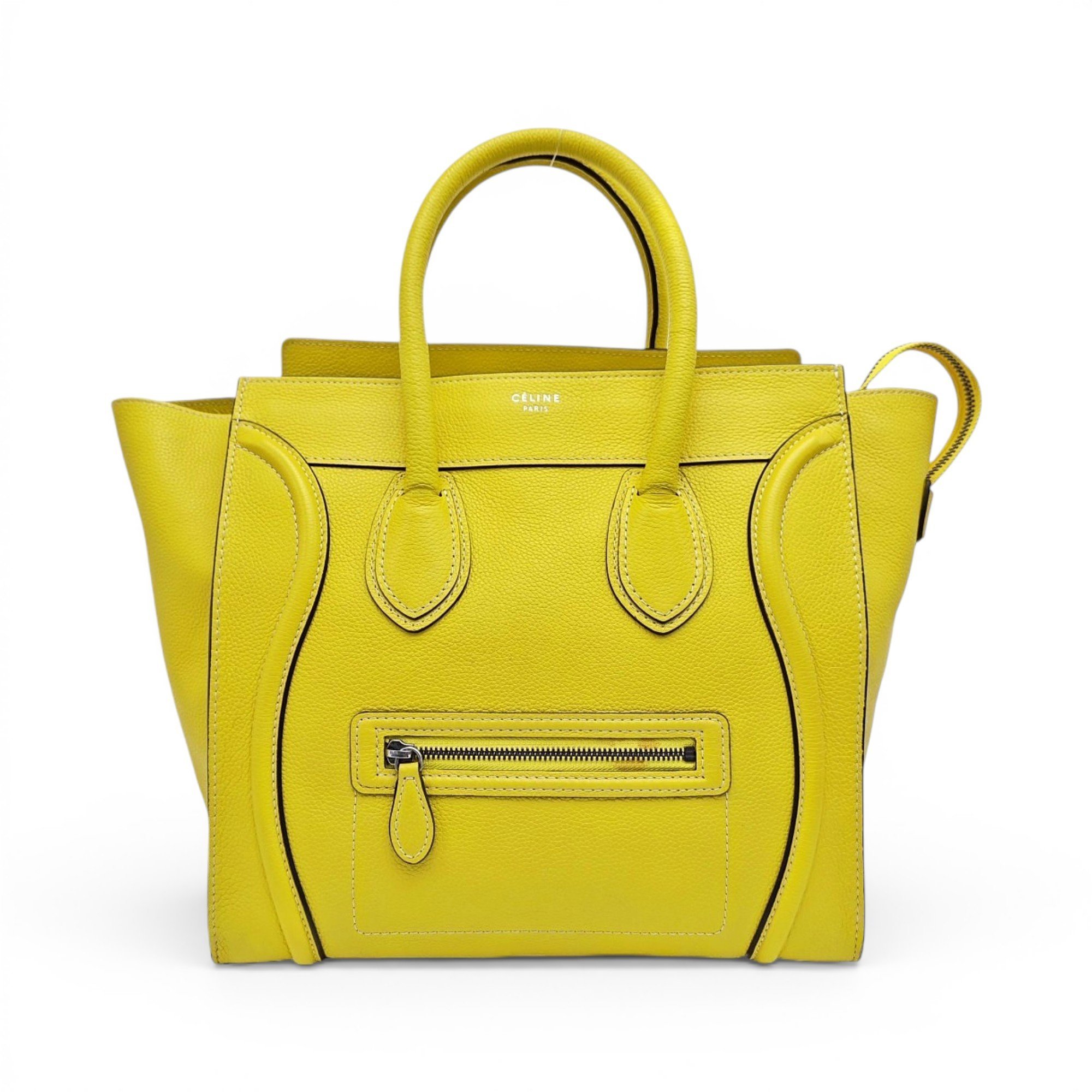 Luggage leather handbag