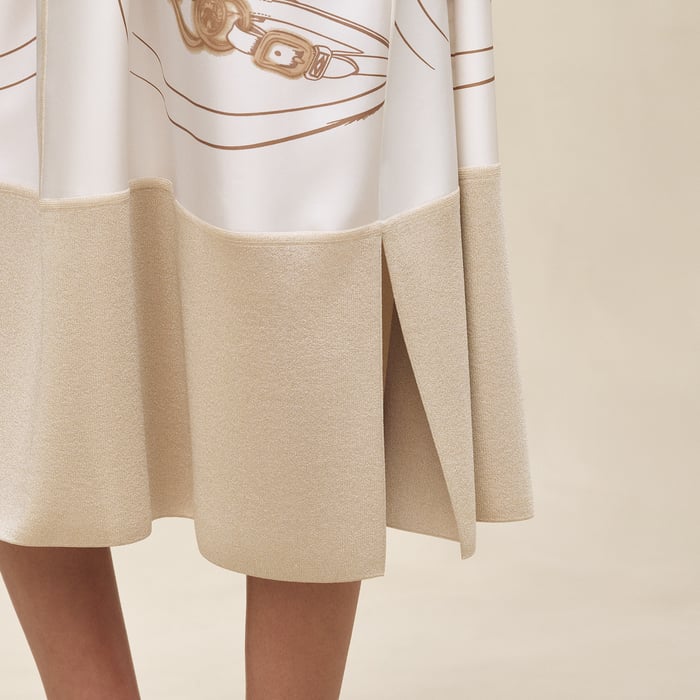 Blanc Nacre "Brides De Gala" Caftan