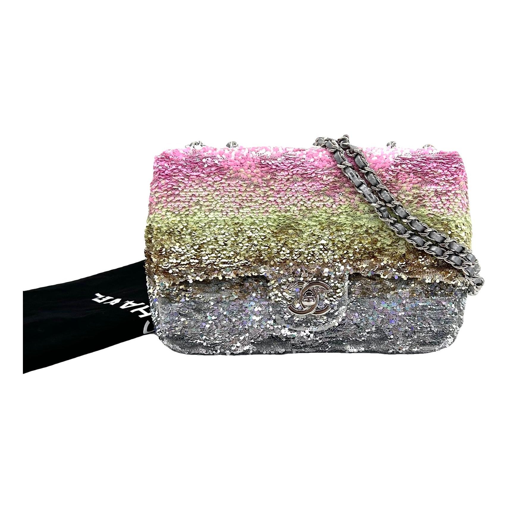 Timeless/Classique Valentine glitter crossbody bag