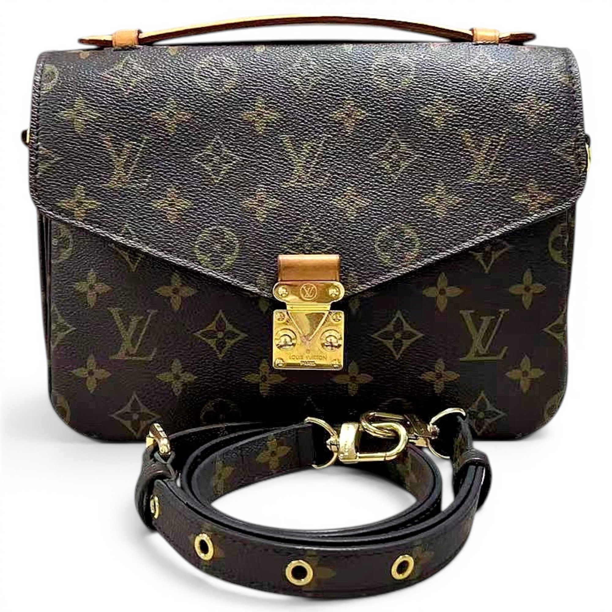 Metis leather crossbody bag