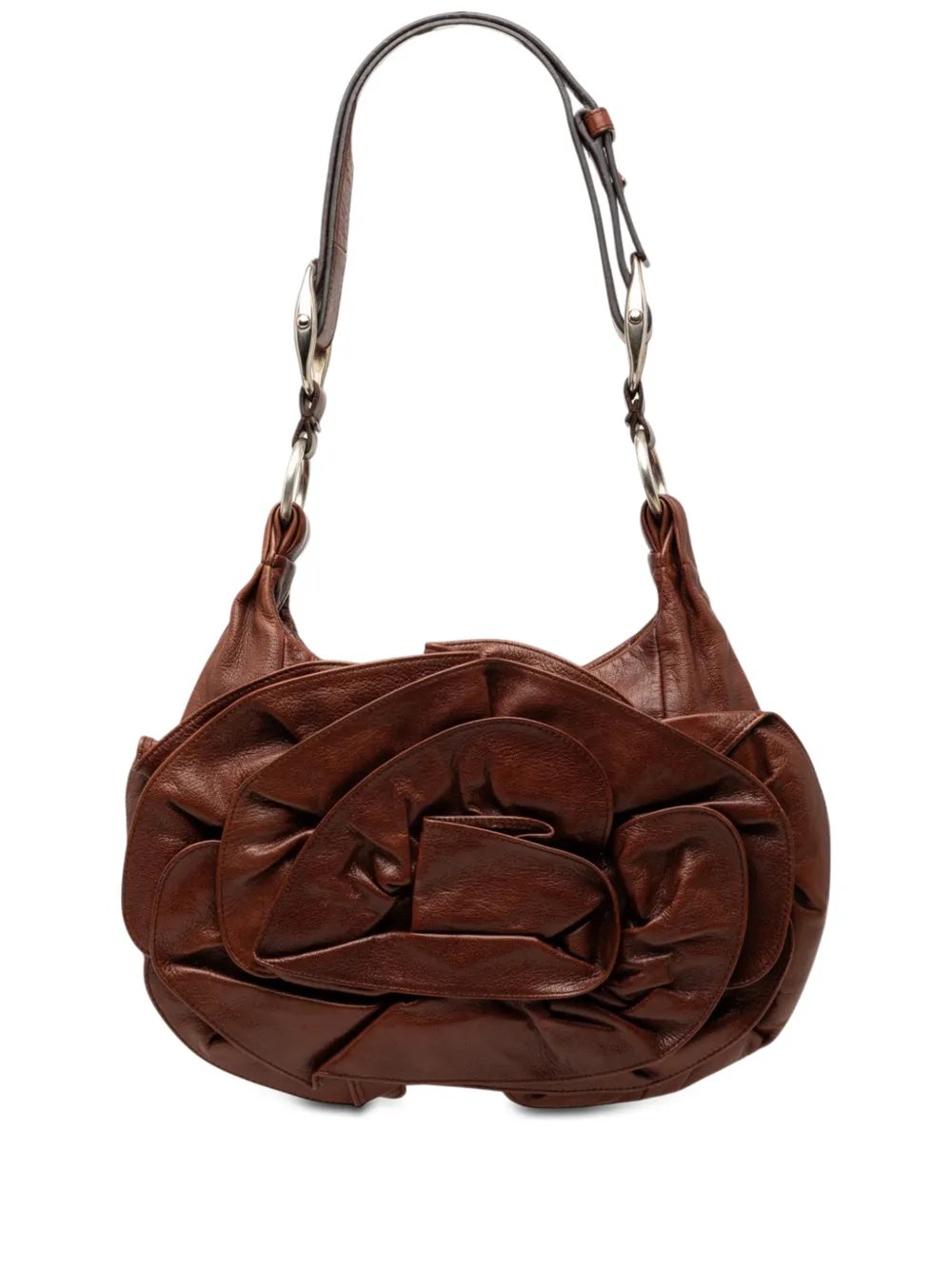 2000-2012 Leather Nadja Rose Petal shoulder bag